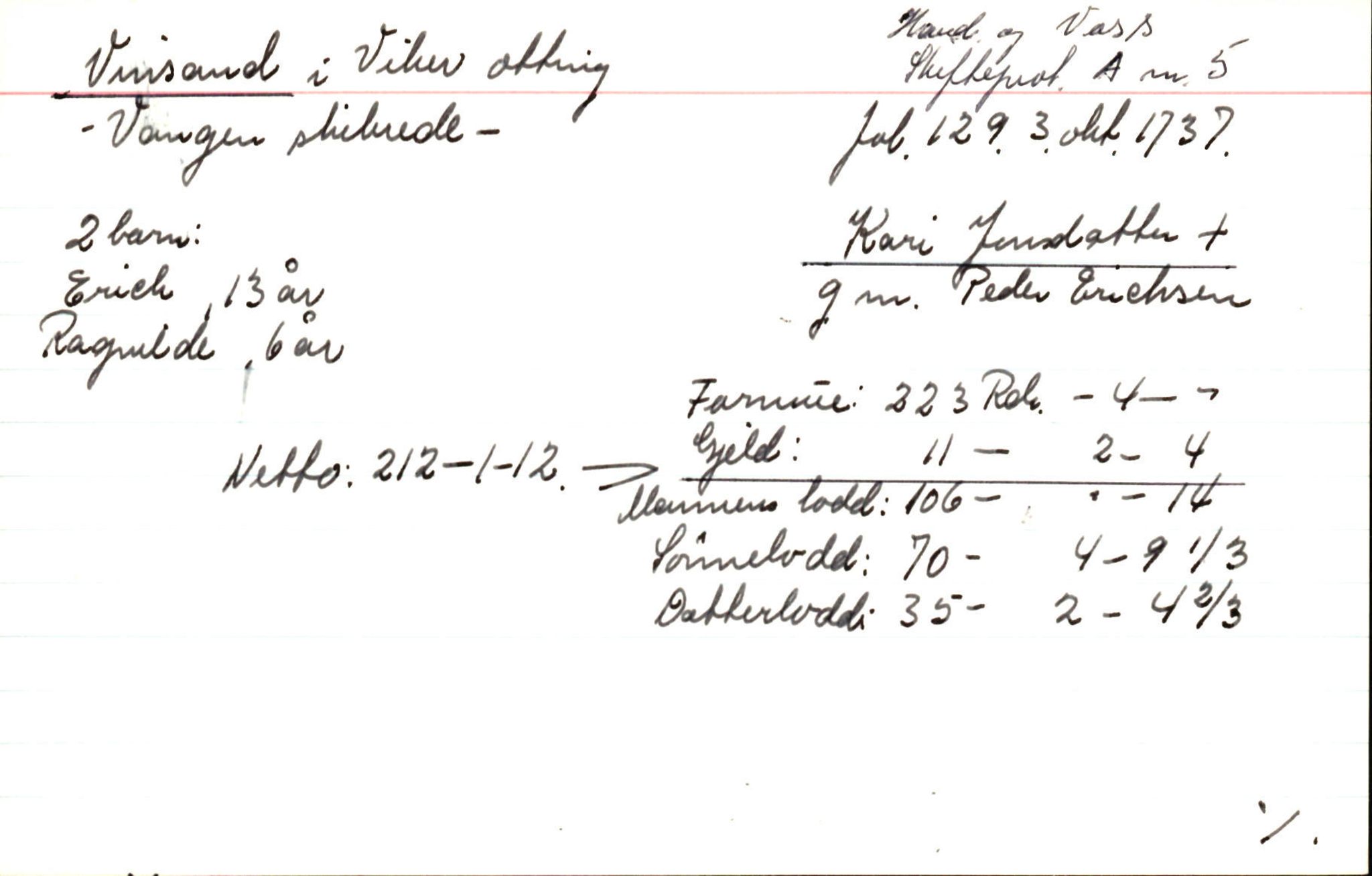 Skiftekort ved Statsarkivet i Bergen, SAB/SKIFTEKORT/002/L0002: Skifteprotokoll nr. 4-5, 1720-1747, p. 1690