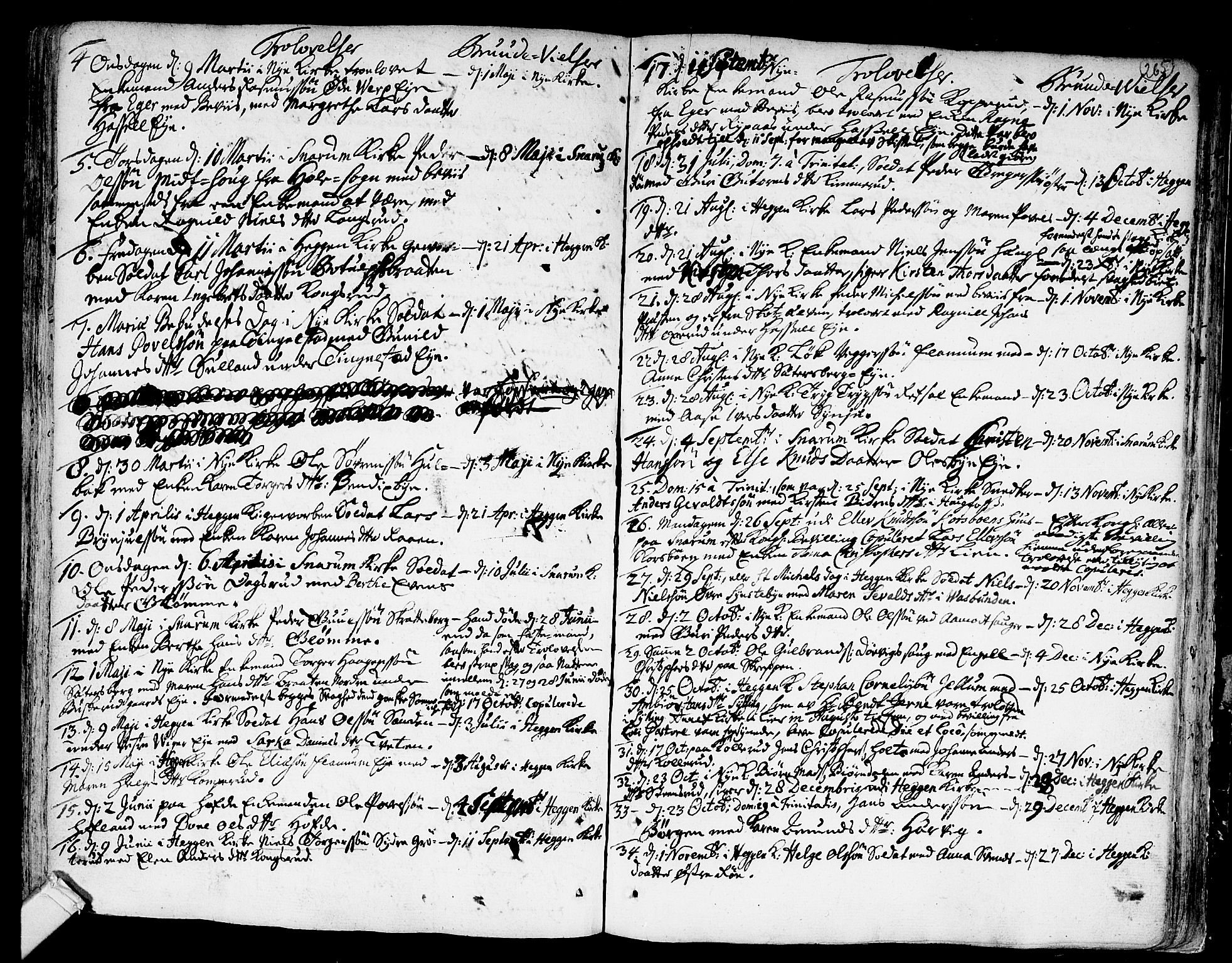 Modum kirkebøker, AV/SAKO-A-234/F/Fa/L0001: Parish register (official) no. 1, 1712-1740, p. 265