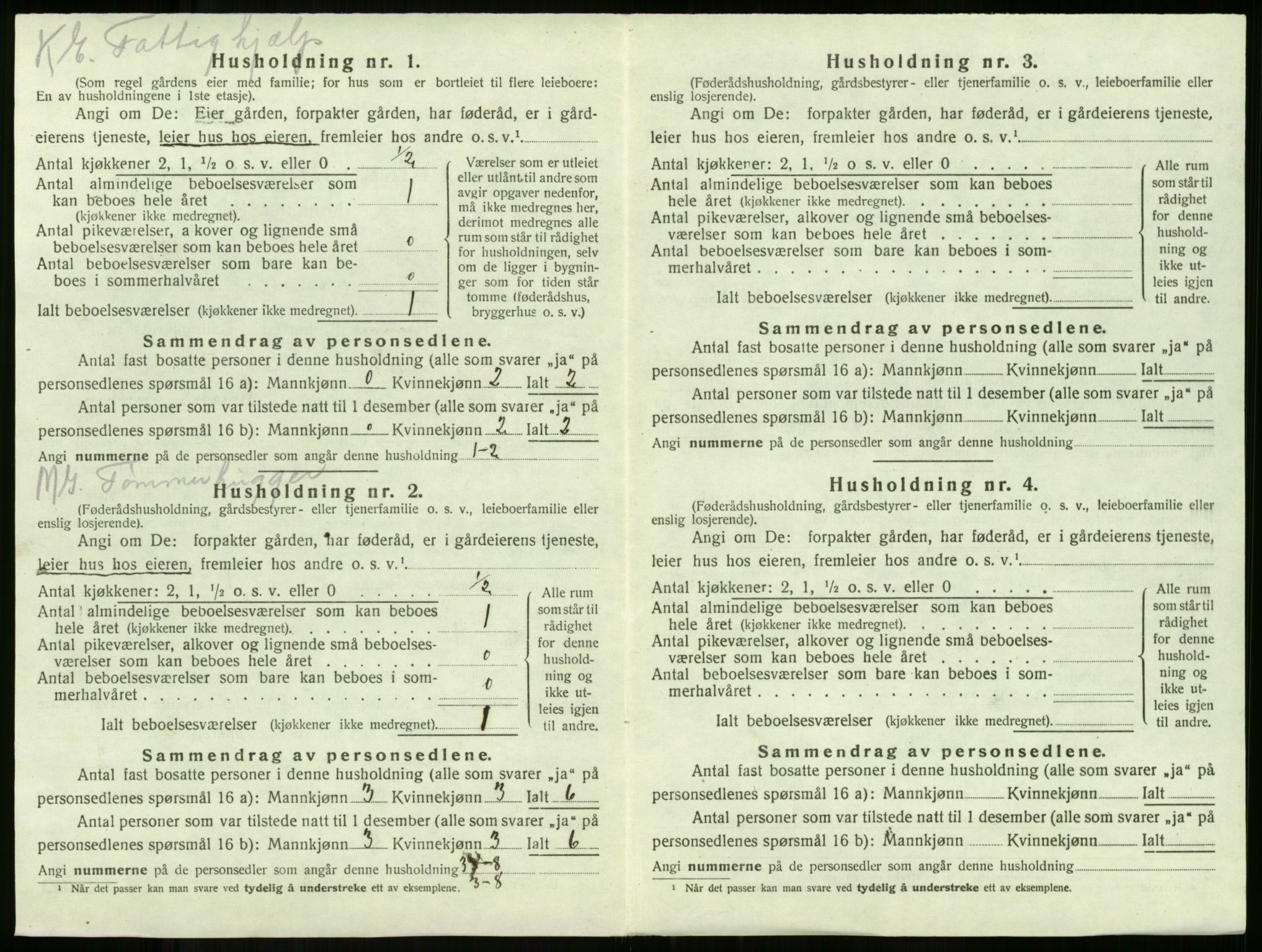 SAKO, 1920 census for Ramnes, 1920, p. 940