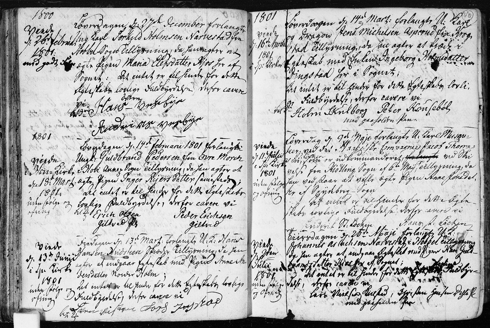 Spydeberg prestekontor Kirkebøker, AV/SAO-A-10924/F/Fa/L0003: Parish register (official) no. I 3, 1778-1814, p. 40