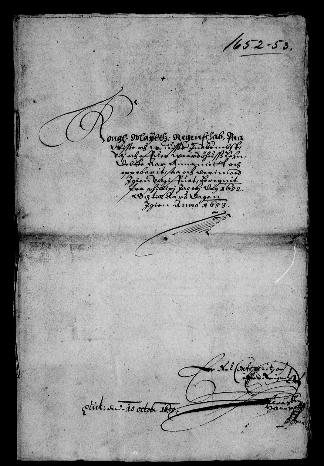 Rentekammeret inntil 1814, Reviderte regnskaper, Lensregnskaper, AV/RA-EA-5023/R/Rb/Rbæ/L0006: Vardøhus len, 1645-1653