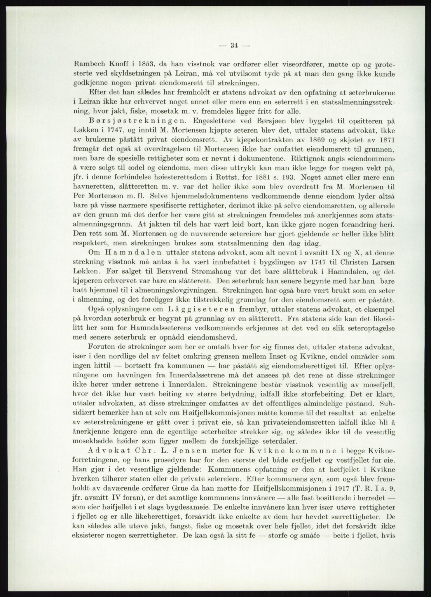 Høyfjellskommisjonen, AV/RA-S-1546/X/Xa/L0001: Nr. 1-33, 1909-1953, p. 3751