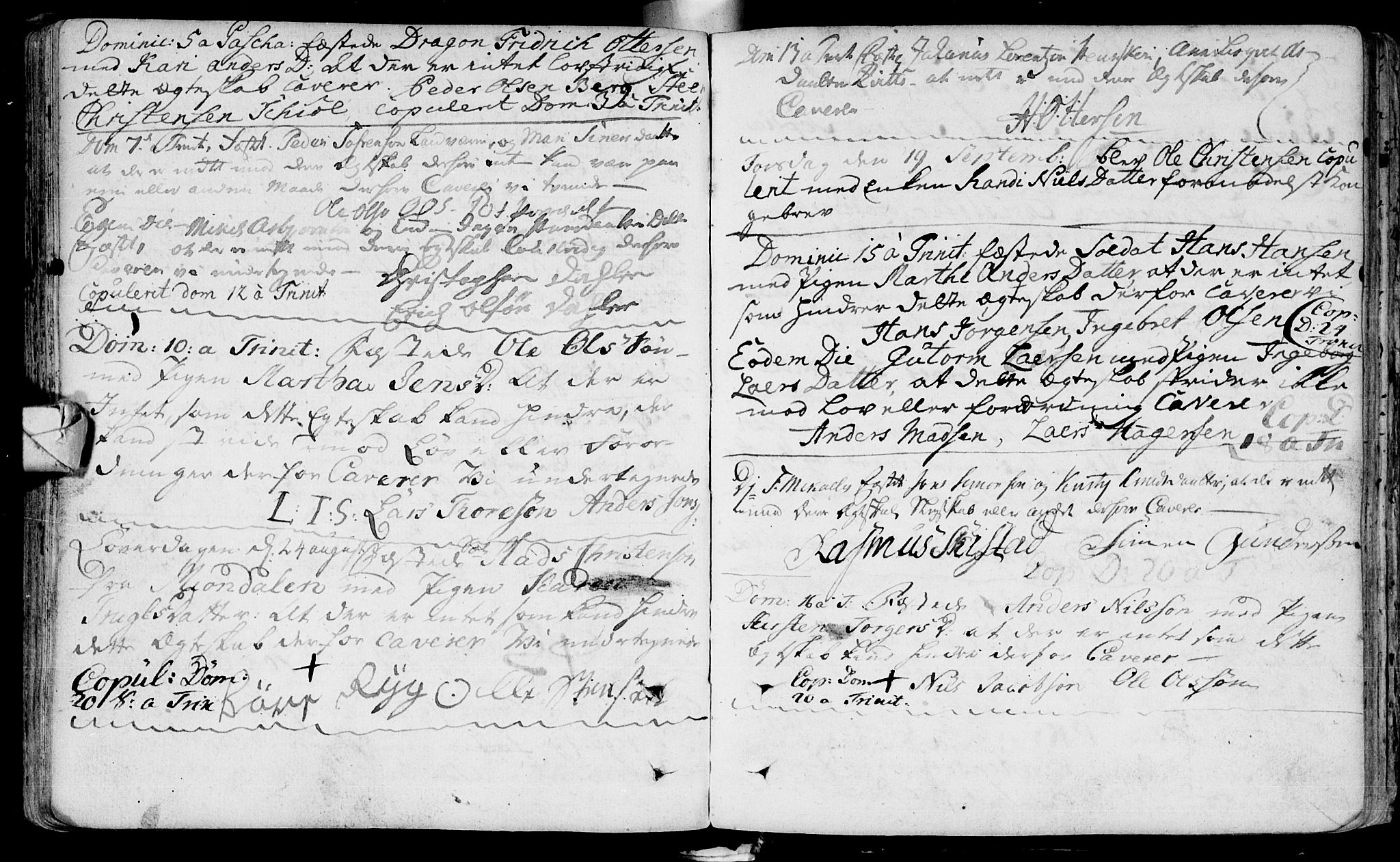 Eiker kirkebøker, AV/SAKO-A-4/F/Fa/L0005: Parish register (official) no. I 5 /1, 1705-1759