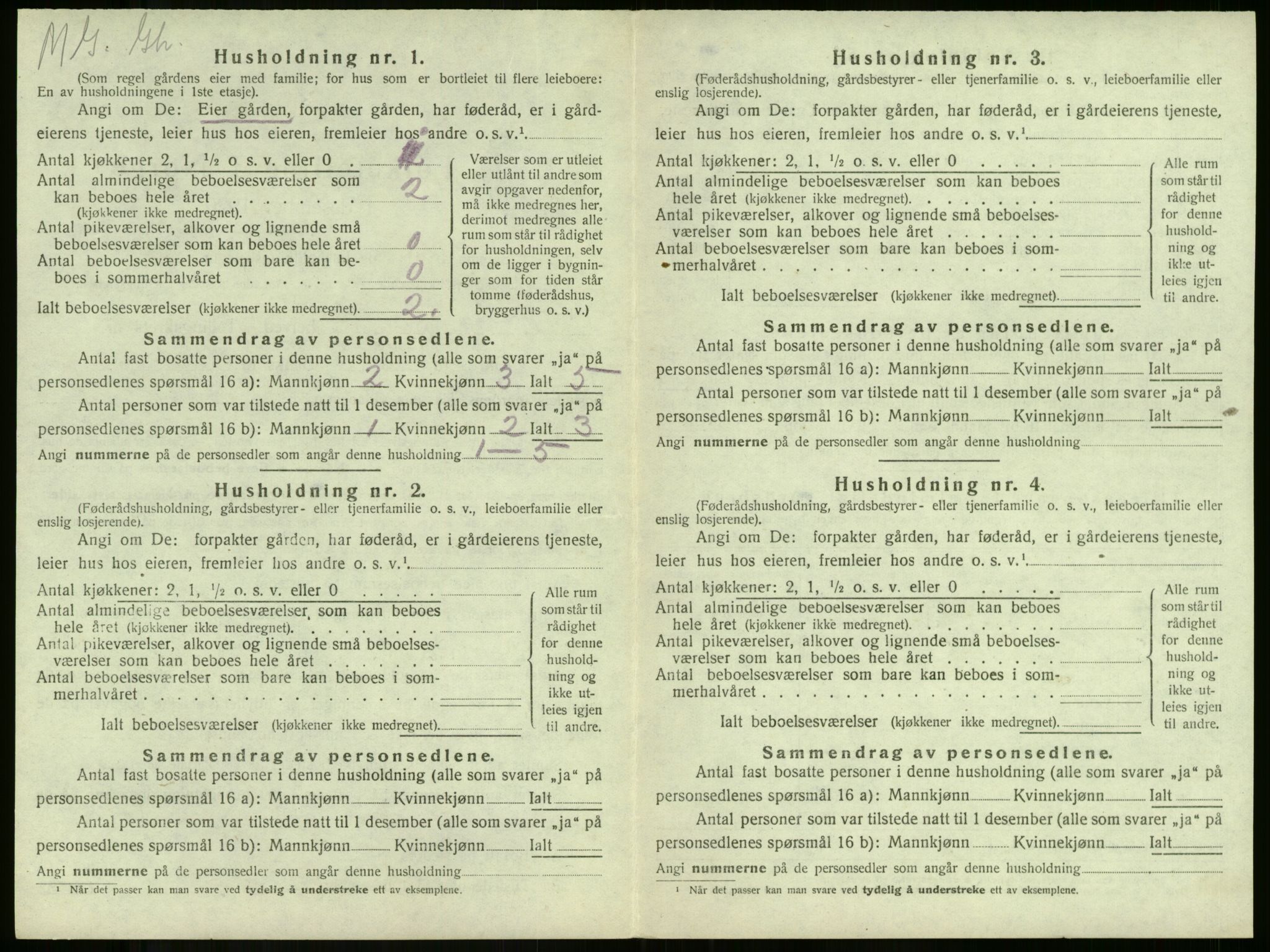 SAKO, 1920 census for Ramnes, 1920, p. 177