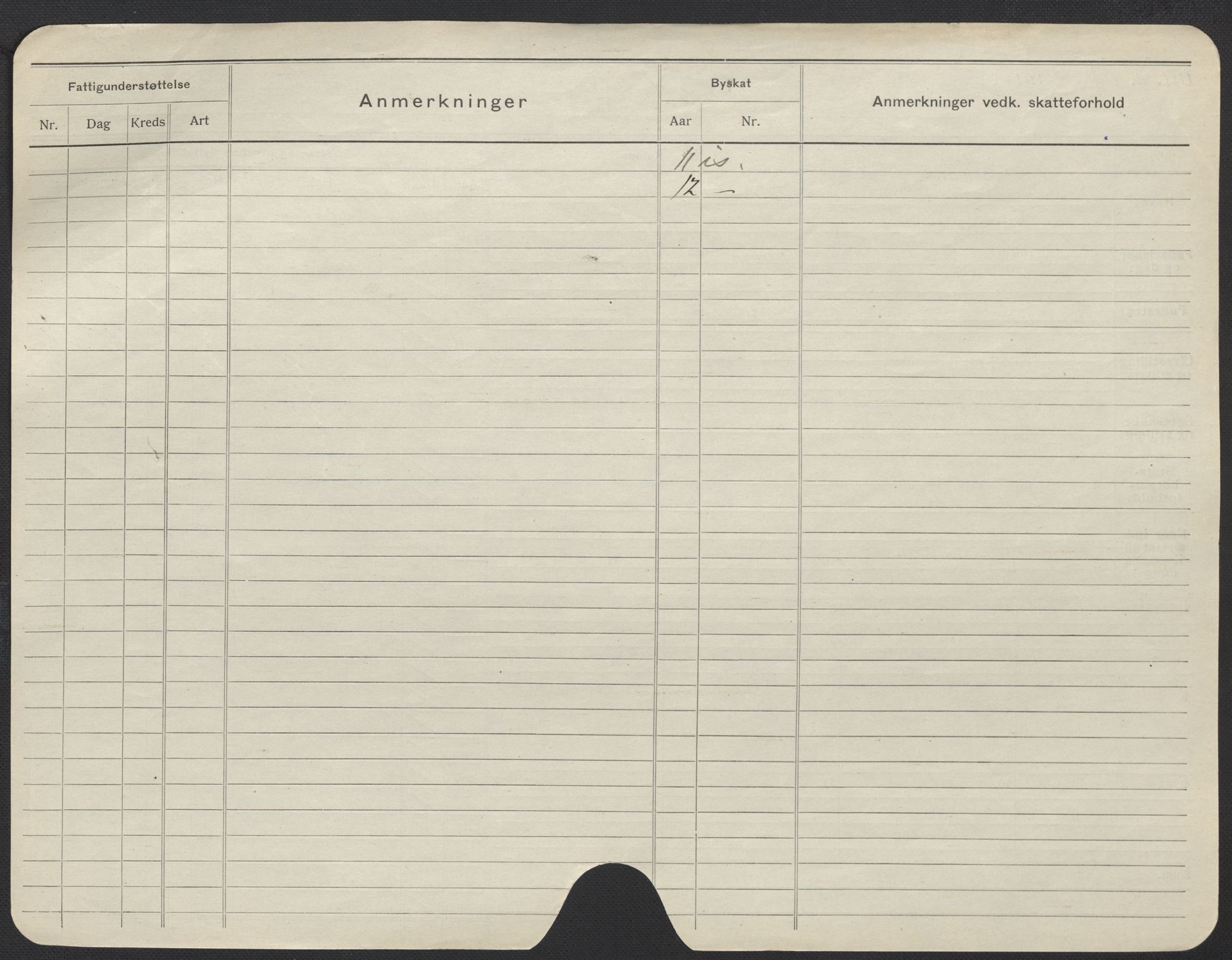 Oslo folkeregister, Registerkort, SAO/A-11715/F/Fa/Fac/L0017: Kvinner, 1906-1914, p. 26b