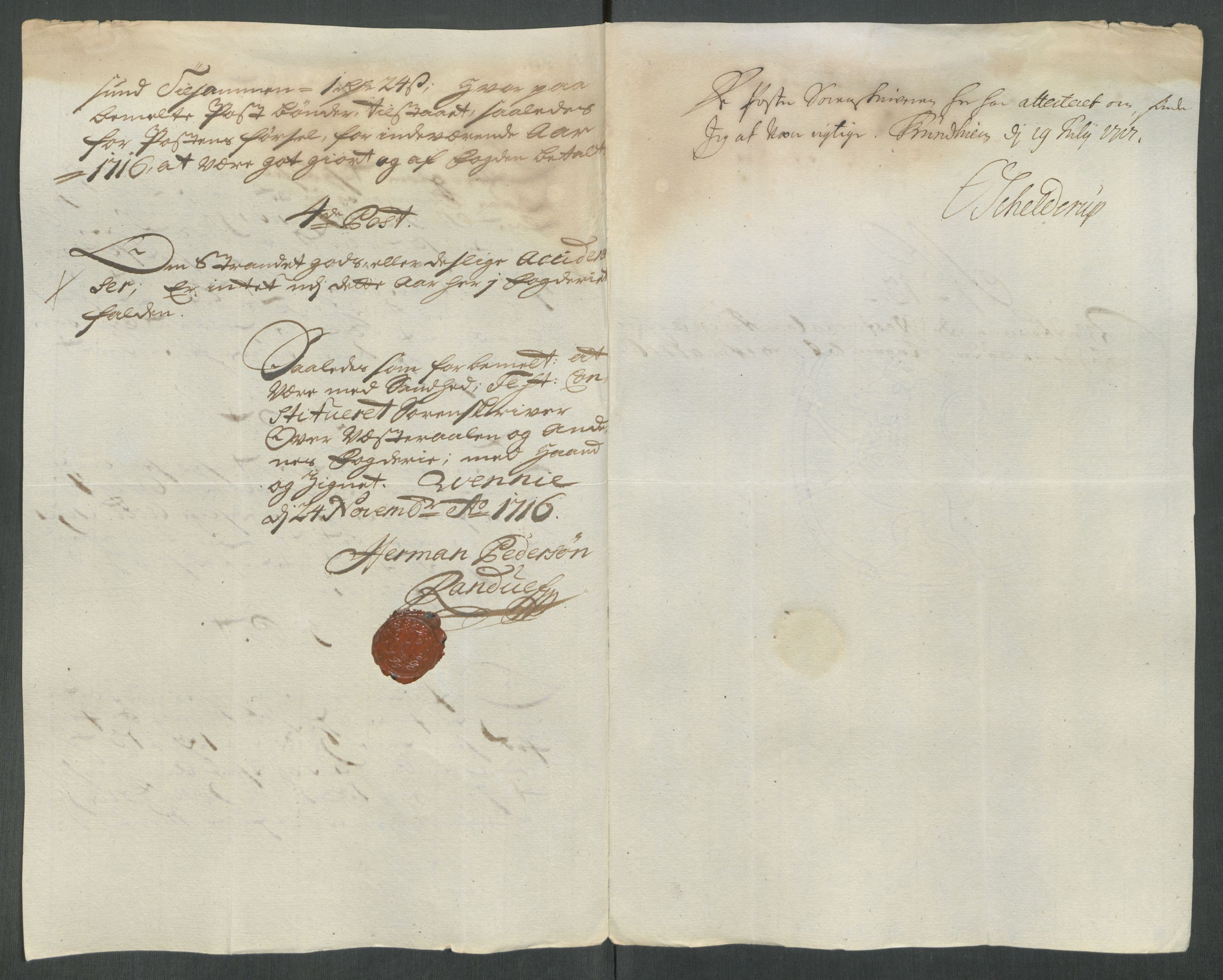 Rentekammeret inntil 1814, Reviderte regnskaper, Fogderegnskap, AV/RA-EA-4092/R67/L4682: Fogderegnskap Vesterålen, Andenes og Lofoten, 1716, p. 109