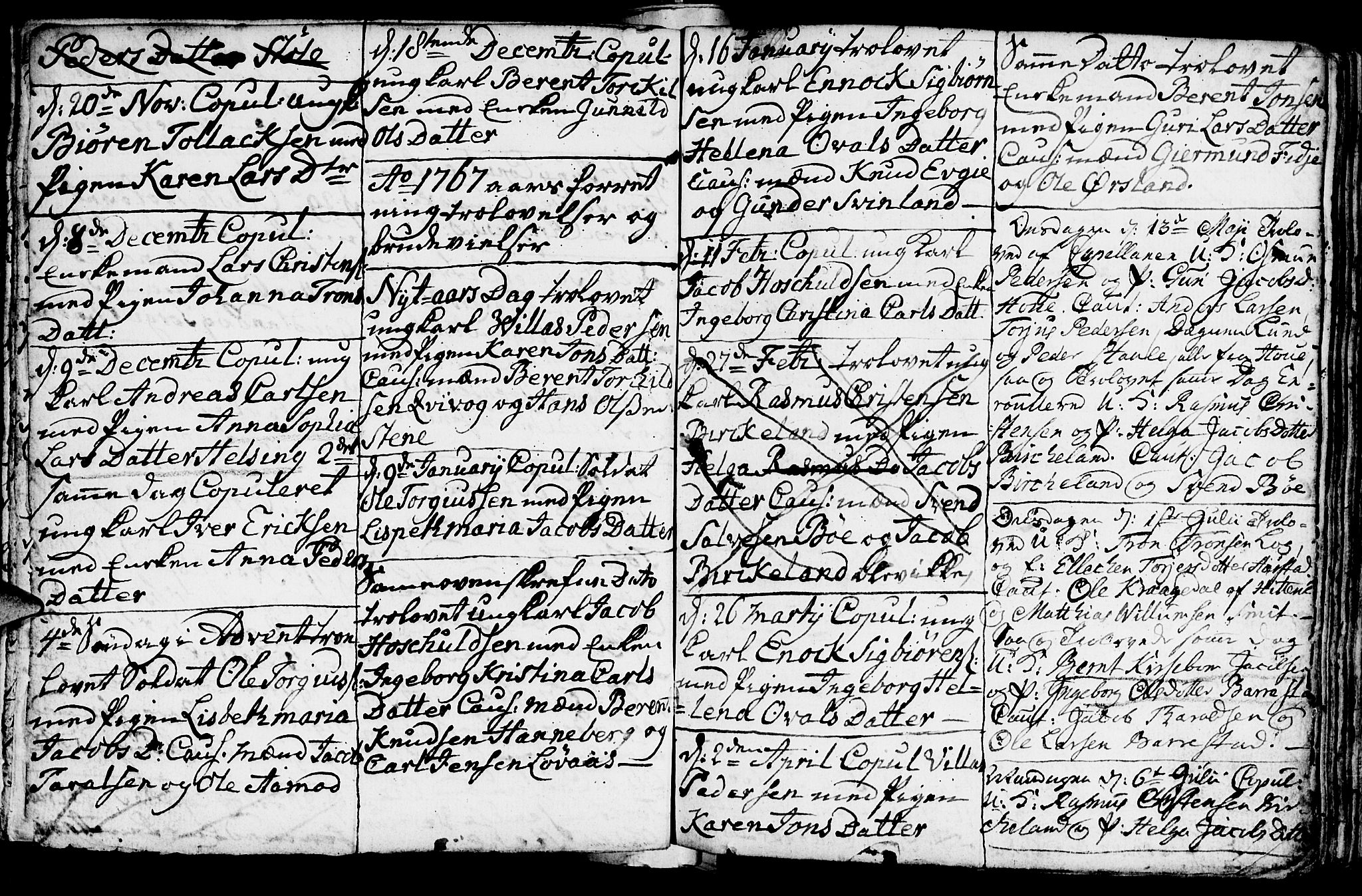 Sokndal sokneprestkontor, AV/SAST-A-101808: Parish register (official) no. A 4, 1762-1811