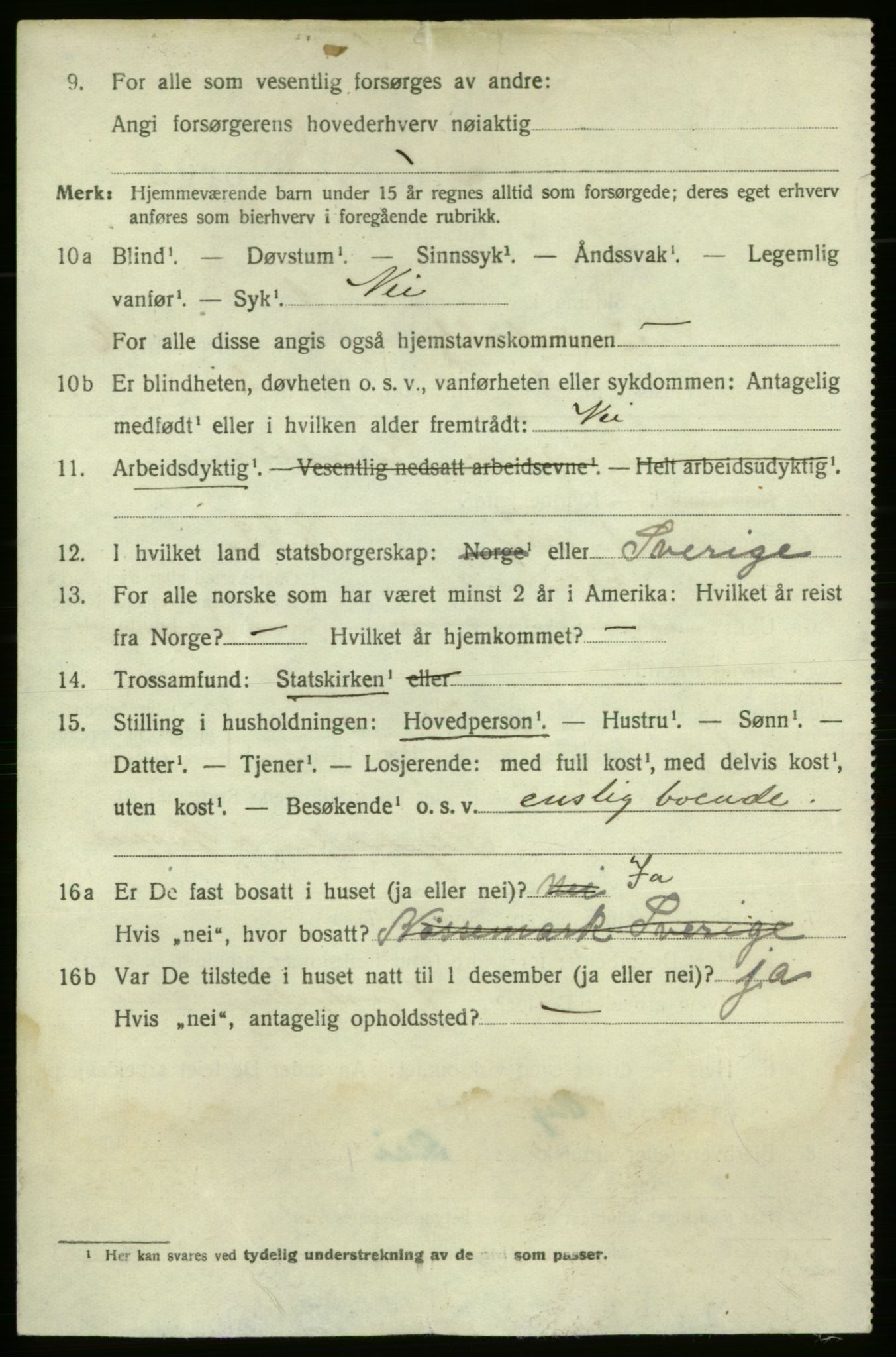 SAO, 1920 census for Fredrikshald, 1920, p. 25762