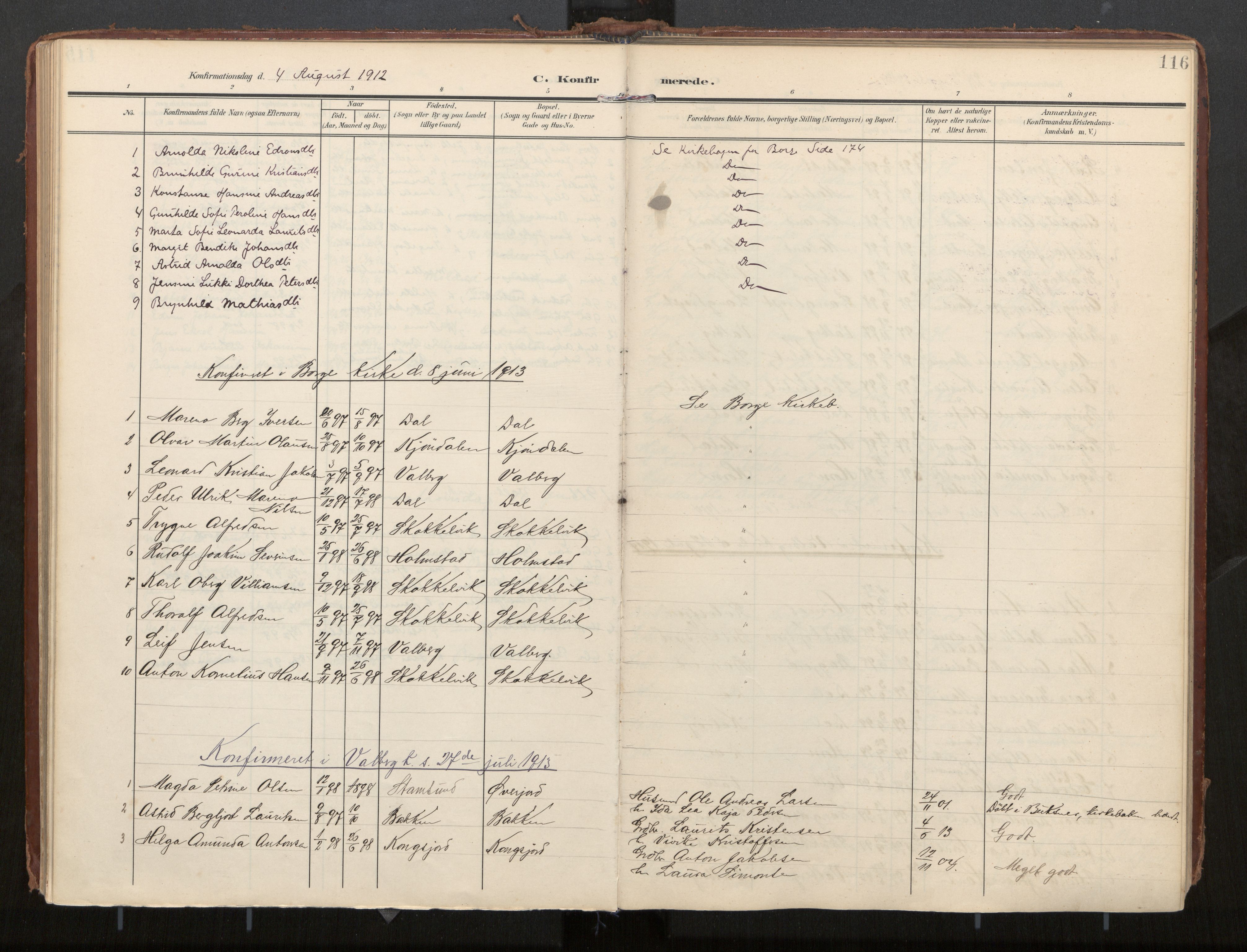 Ministerialprotokoller, klokkerbøker og fødselsregistre - Nordland, AV/SAT-A-1459/884/L1194: Parish register (official) no. 884A02, 1906-1937, p. 116