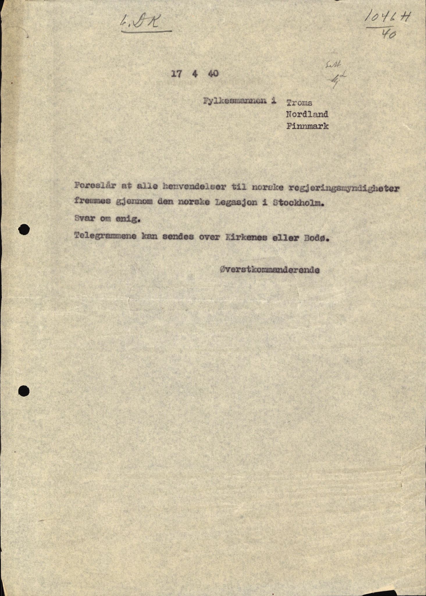 Forsvaret, Forsvarets krigshistoriske avdeling, AV/RA-RAFA-2017/Y/Yb/L0122: II-C-11-600  -  6. Divisjon med avdelinger, 1940, p. 58