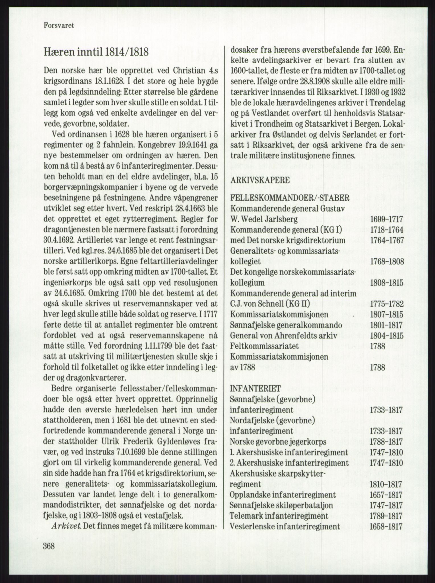 Publikasjoner utgitt av Arkivverket, PUBL/PUBL-001/A/0001: Knut Johannessen, Ole Kolsrud og Dag Mangset (red.): Håndbok for Riksarkivet (1992), 1992, p. 368