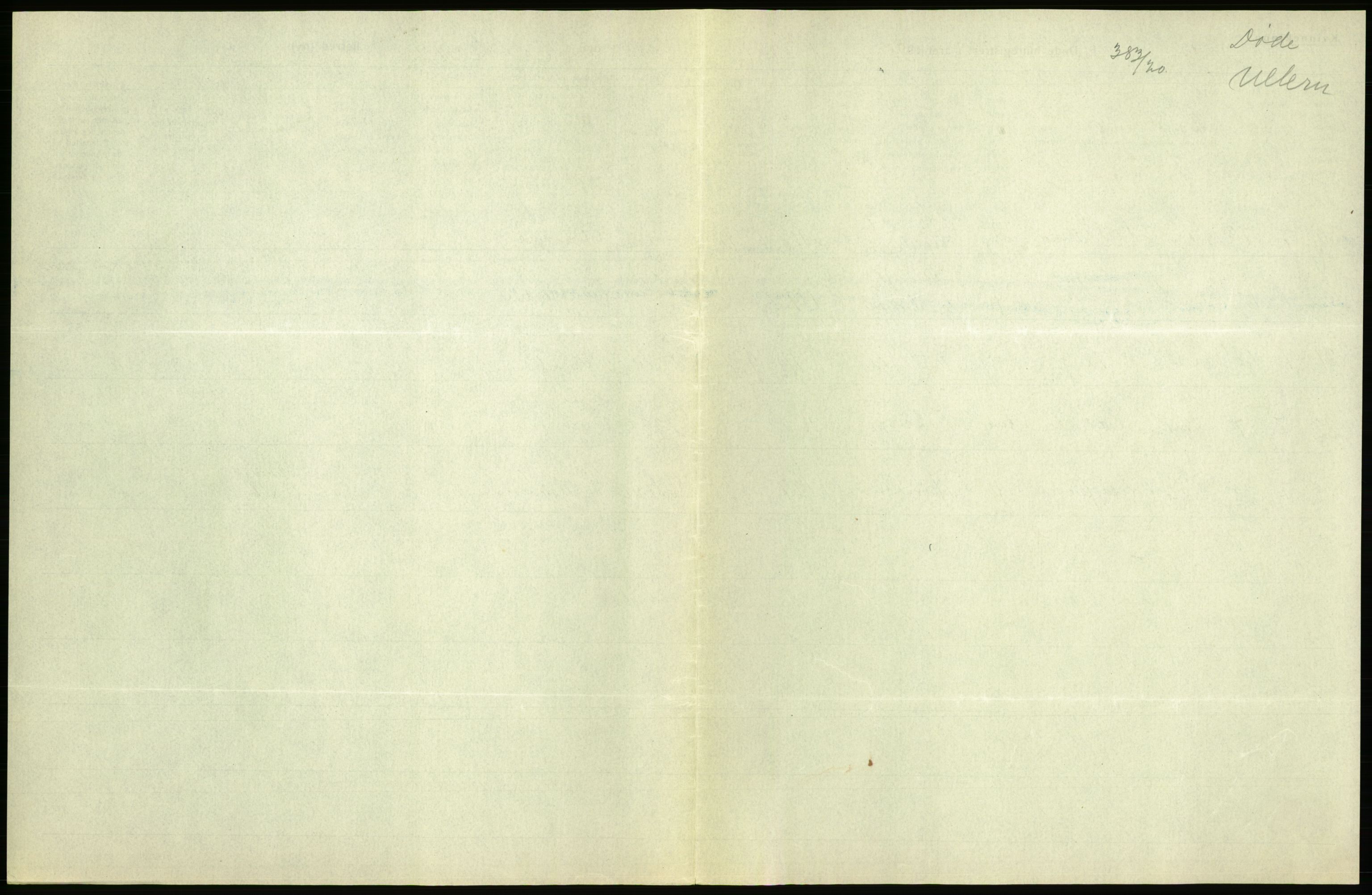 Statistisk sentralbyrå, Sosiodemografiske emner, Befolkning, AV/RA-S-2228/D/Df/Dfb/Dfbj/L0007: Akershus fylke: Døde. Bygder og byer., 1920, p. 293