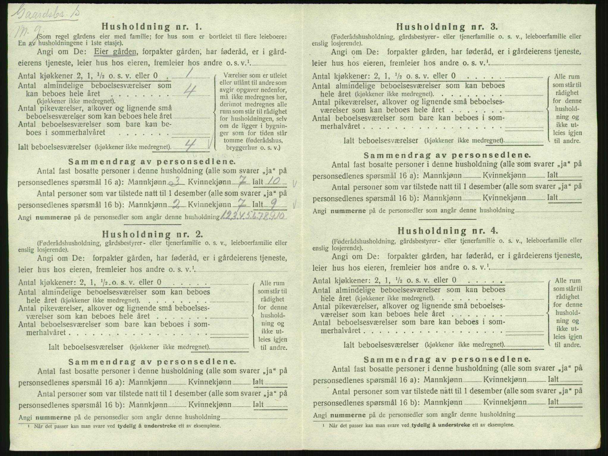 SAT, 1920 census for Eresfjord og Vistdal, 1920, p. 270