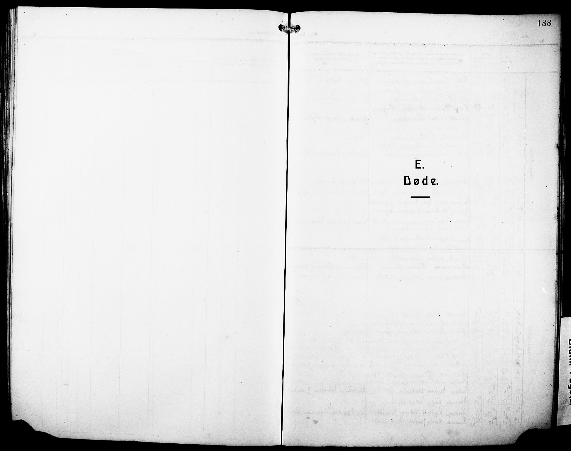 Sveio Sokneprestembete, SAB/A-78501/H/Hab: Parish register (copy) no. A 5, 1911-1926, p. 188
