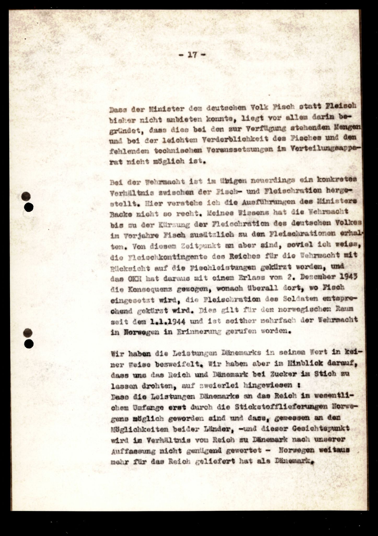 Forsvarets Overkommando. 2 kontor. Arkiv 11.4. Spredte tyske arkivsaker, AV/RA-RAFA-7031/D/Dar/Darb/L0002: Reichskommissariat, 1940-1945, p. 1265