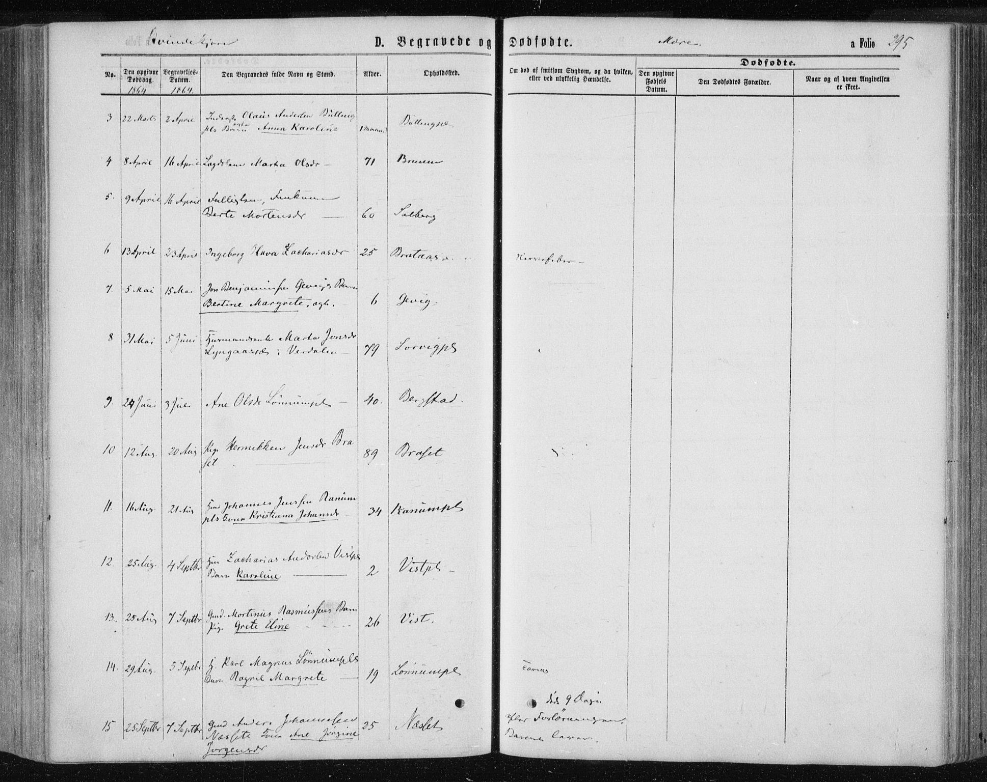 Ministerialprotokoller, klokkerbøker og fødselsregistre - Nord-Trøndelag, SAT/A-1458/735/L0345: Parish register (official) no. 735A08 /1, 1863-1872, p. 295
