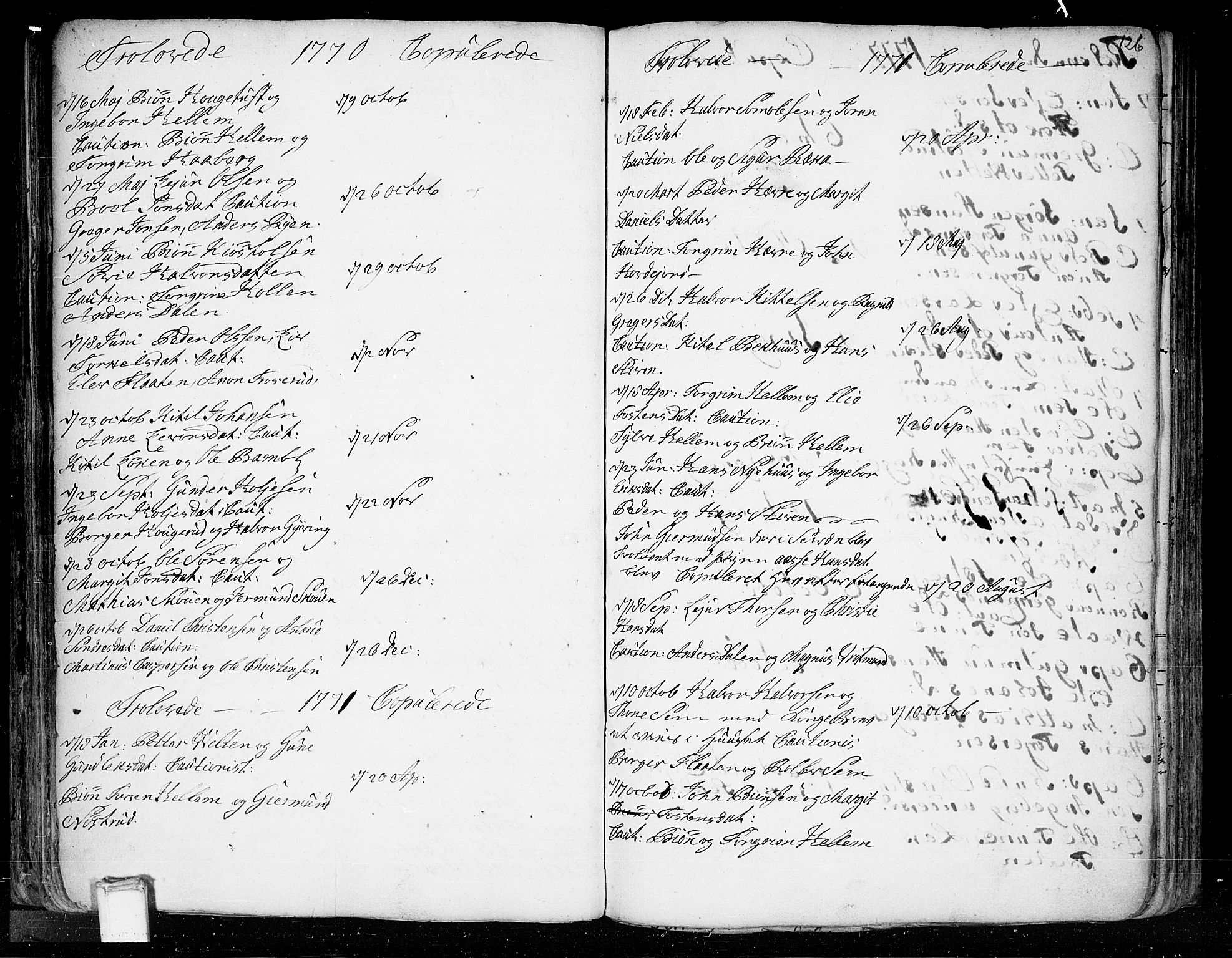 Heddal kirkebøker, SAKO/A-268/F/Fa/L0003: Parish register (official) no. I 3, 1723-1783, p. 126