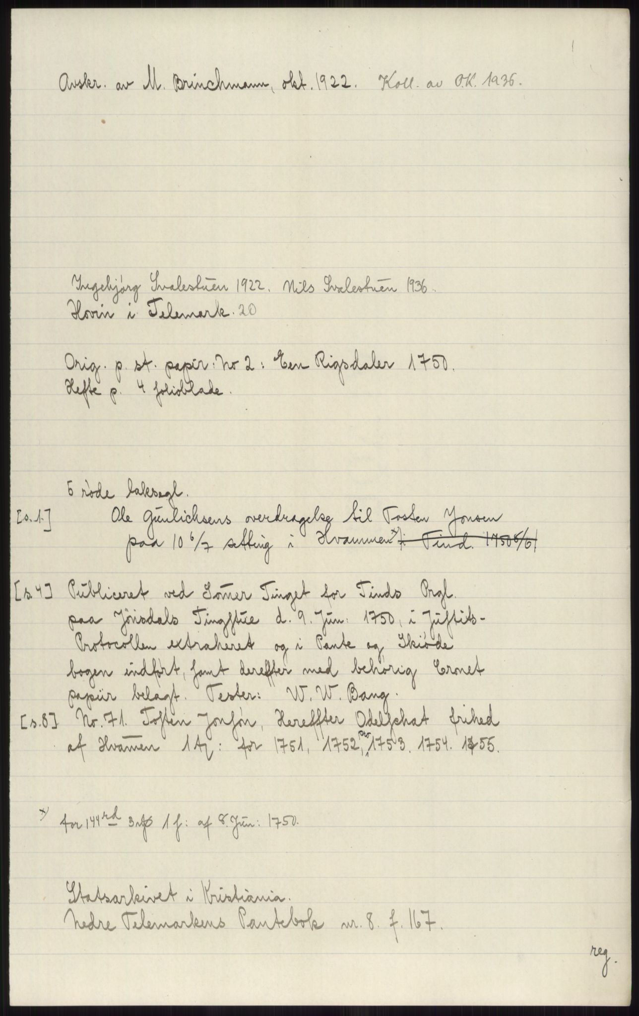 Samlinger til kildeutgivelse, Diplomavskriftsamlingen, AV/RA-EA-4053/H/Ha, p. 3775