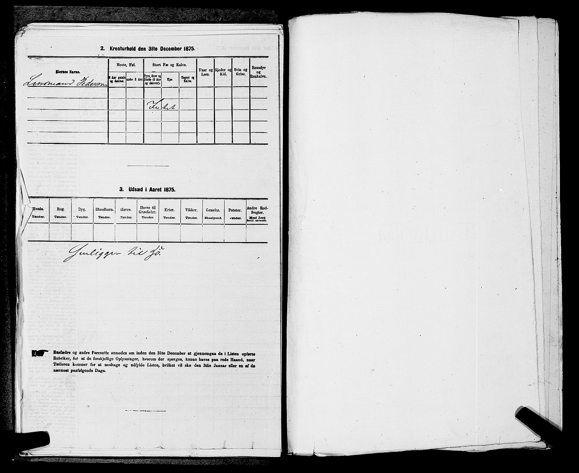 SAKO, 1875 census for 0812P Gjerpen, 1875, p. 588