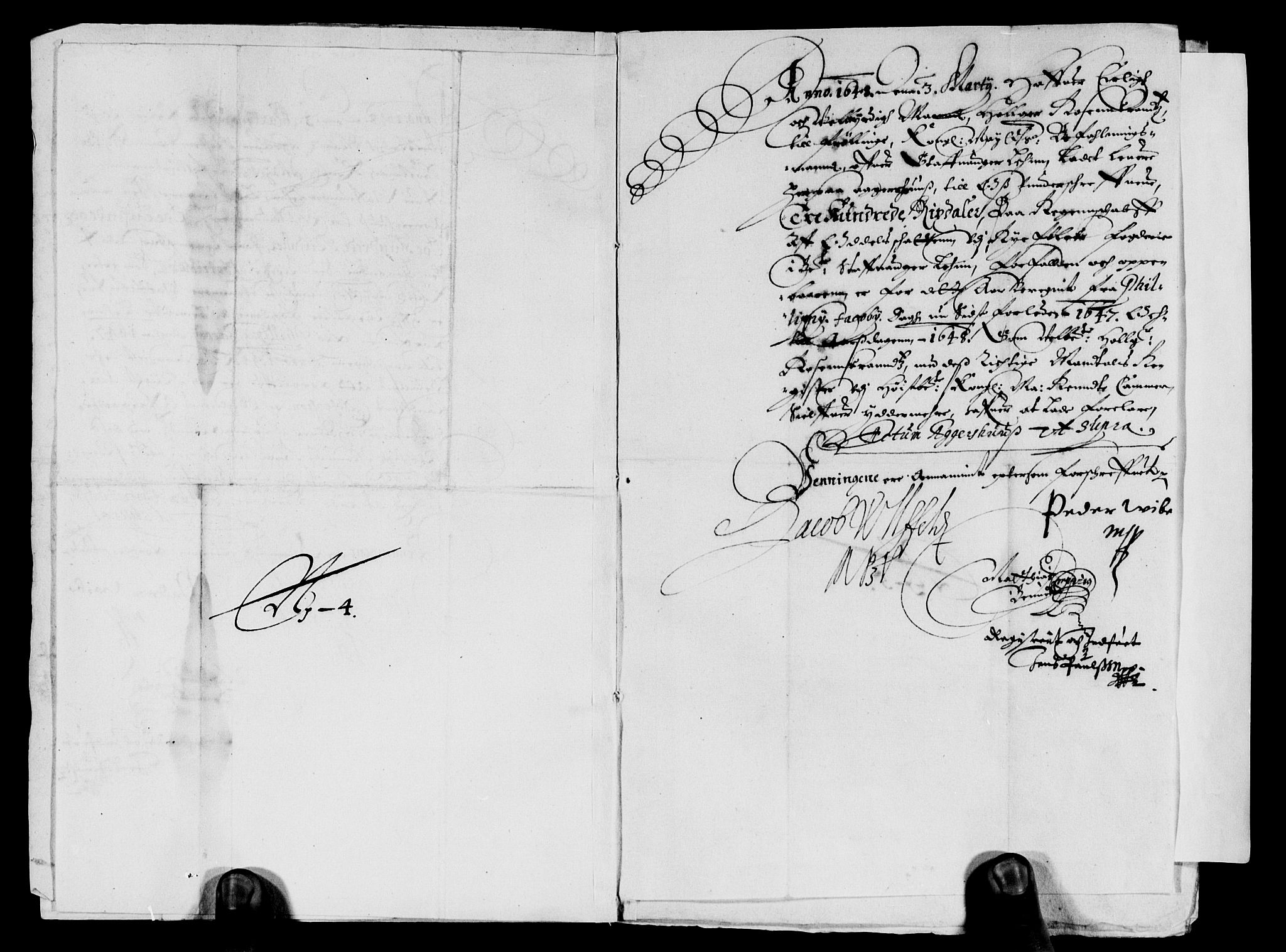 Rentekammeret inntil 1814, Reviderte regnskaper, Lensregnskaper, AV/RA-EA-5023/R/Rb/Rbs/L0031: Stavanger len, 1646-1649