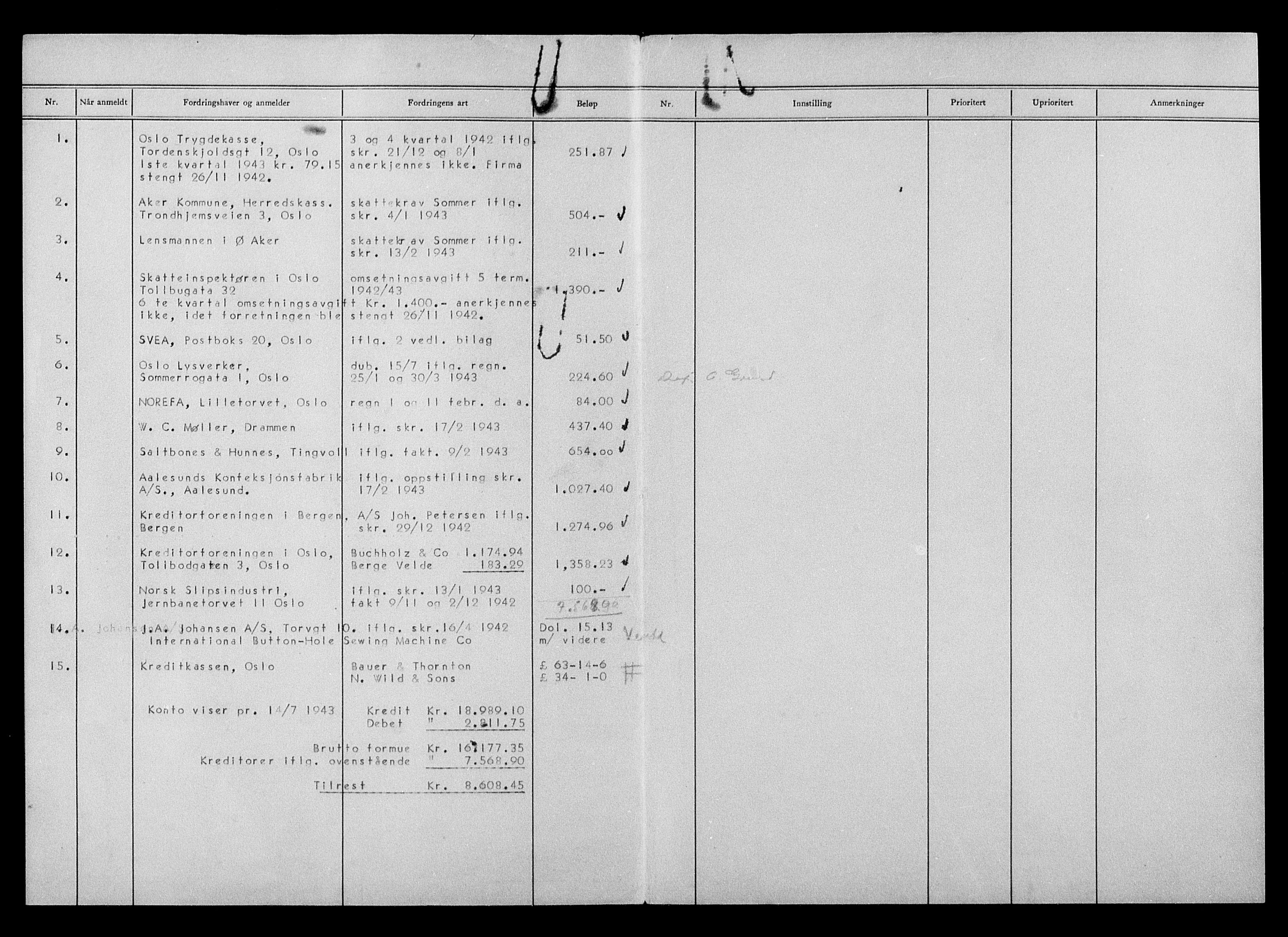 Justisdepartementet, Tilbakeføringskontoret for inndratte formuer, AV/RA-S-1564/H/Hc/Hcc/L0949: --, 1945-1947, p. 160