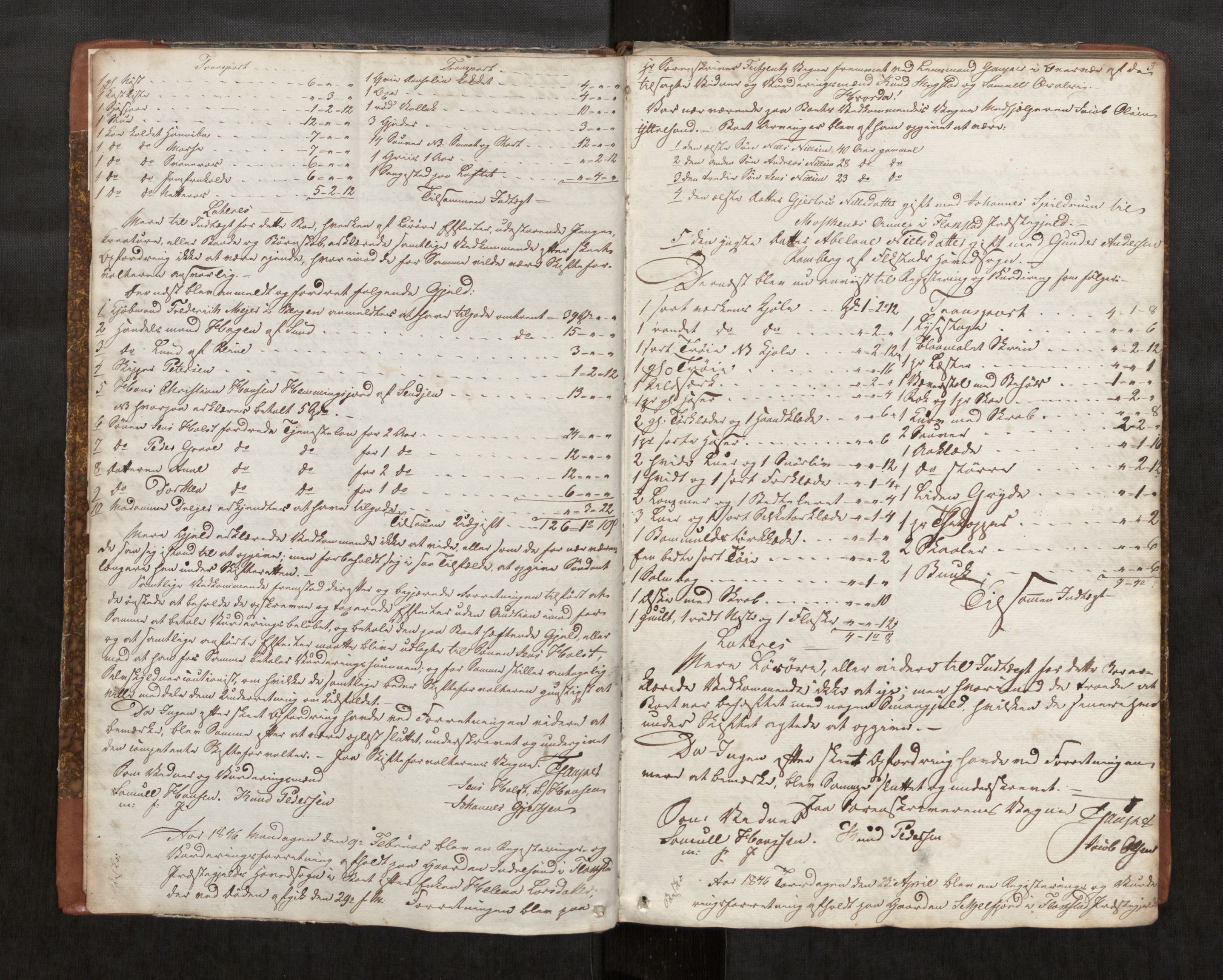 Vesterålen sorenskriveri, AV/SAT-A-4180/1/3/3C/L0001: Skifteregistreringsprotokoll, 1846-1859, p. 3