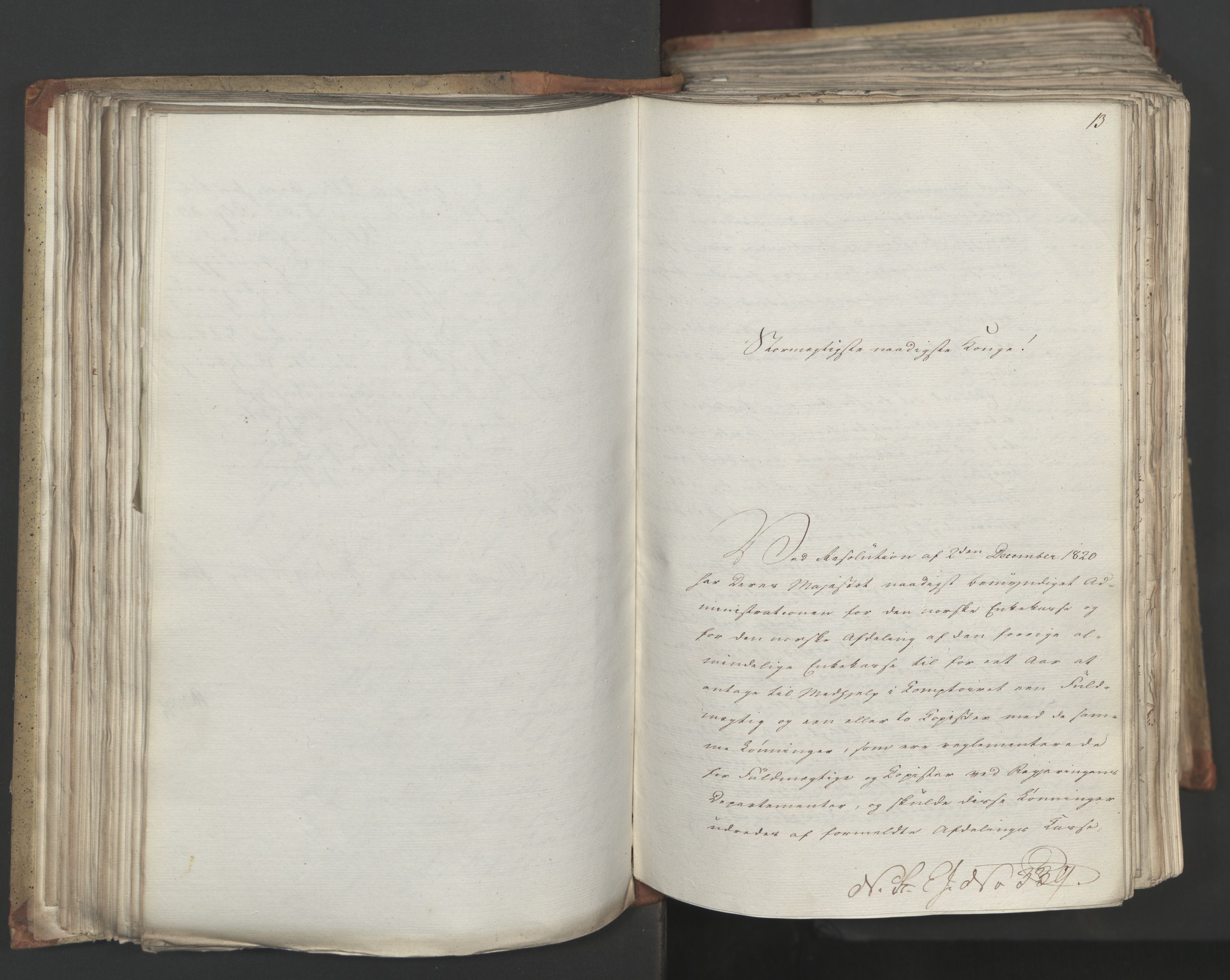 Statsrådsavdelingen i Stockholm, AV/RA-S-1003/D/Da/L0034: Regjeringsinnstillinger nr. 275-540, 1823, p. 176