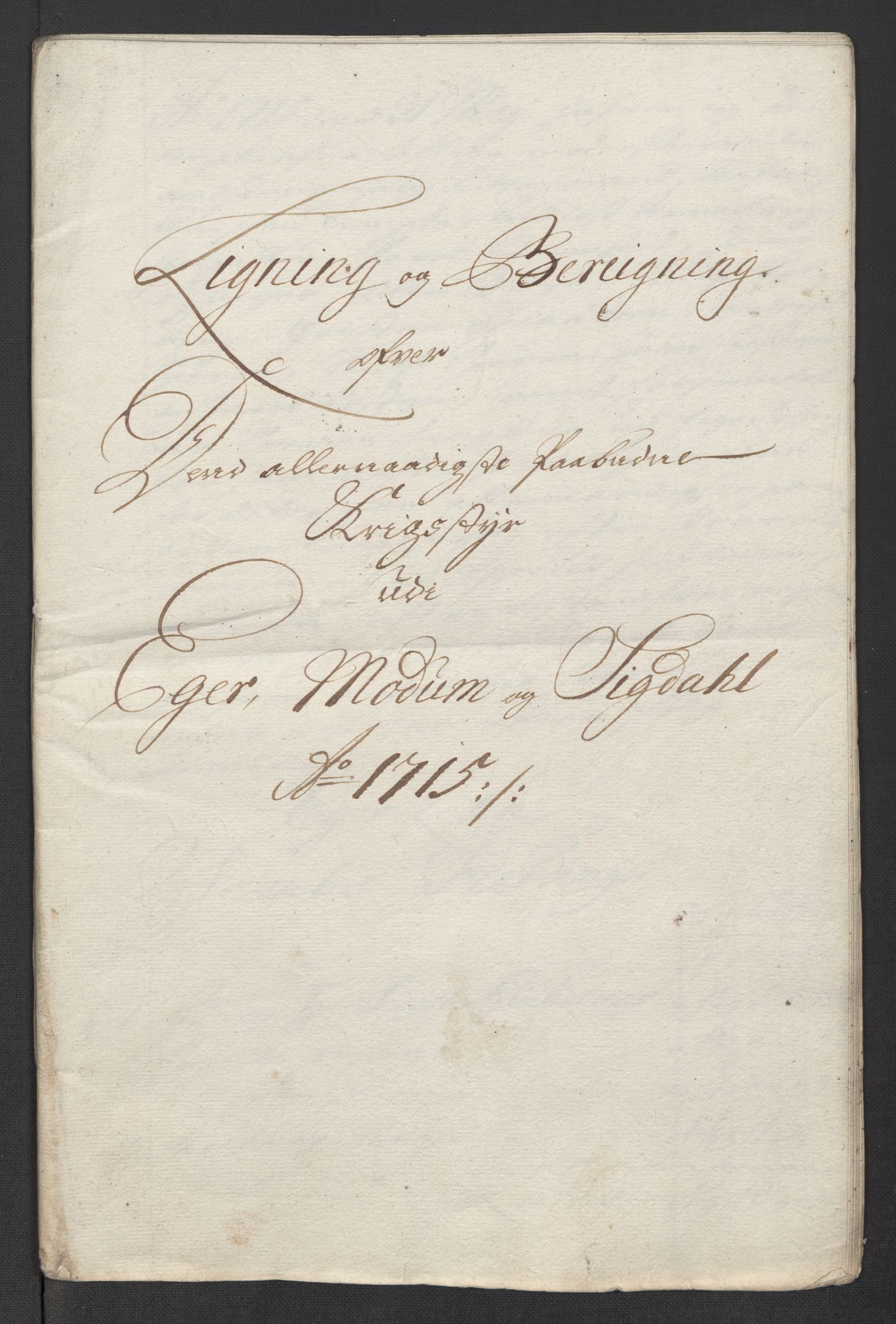 Rentekammeret inntil 1814, Reviderte regnskaper, Fogderegnskap, RA/EA-4092/R31/L1710: Fogderegnskap Hurum, Røyken, Eiker, Lier og Buskerud, 1715-1716, p. 61