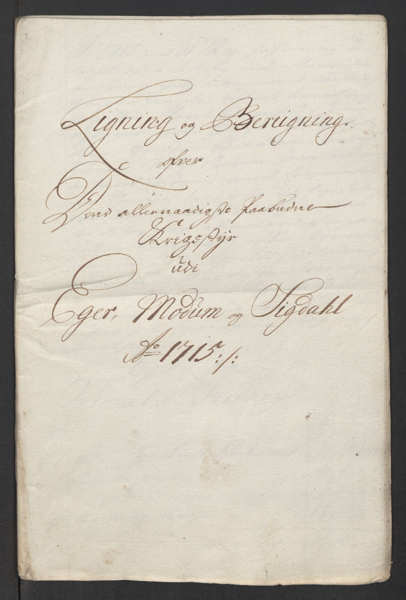 Rentekammeret inntil 1814, Reviderte regnskaper, Fogderegnskap, AV/RA-EA-4092/R31/L1710: Fogderegnskap Hurum, Røyken, Eiker, Lier og Buskerud, 1715-1716, p. 61