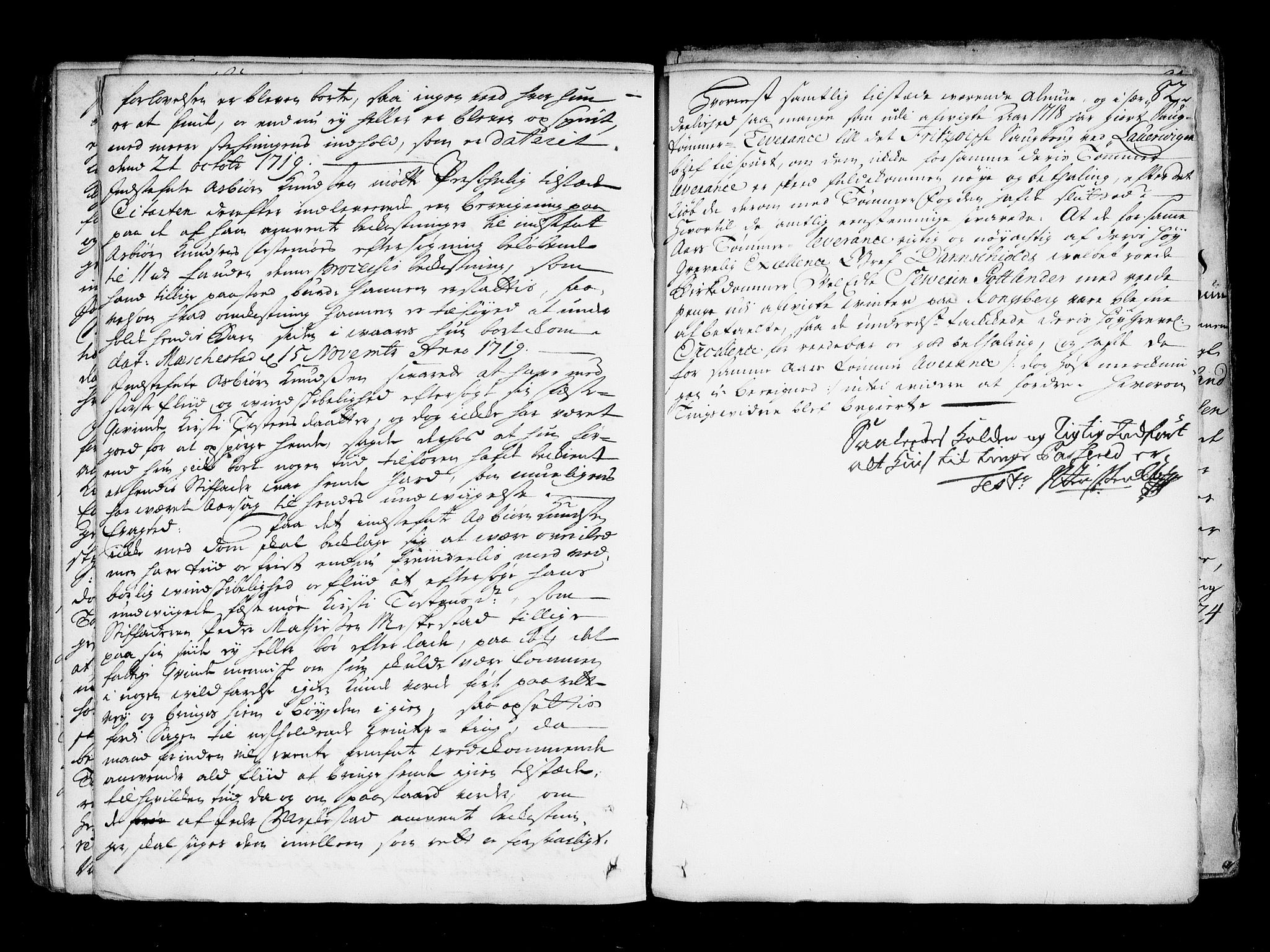 Numedal og Sandsvær sorenskriveri, AV/SAKO-A-128/F/Fa/Faa/L0049: Tingbøker, 1719, p. 81b-82a