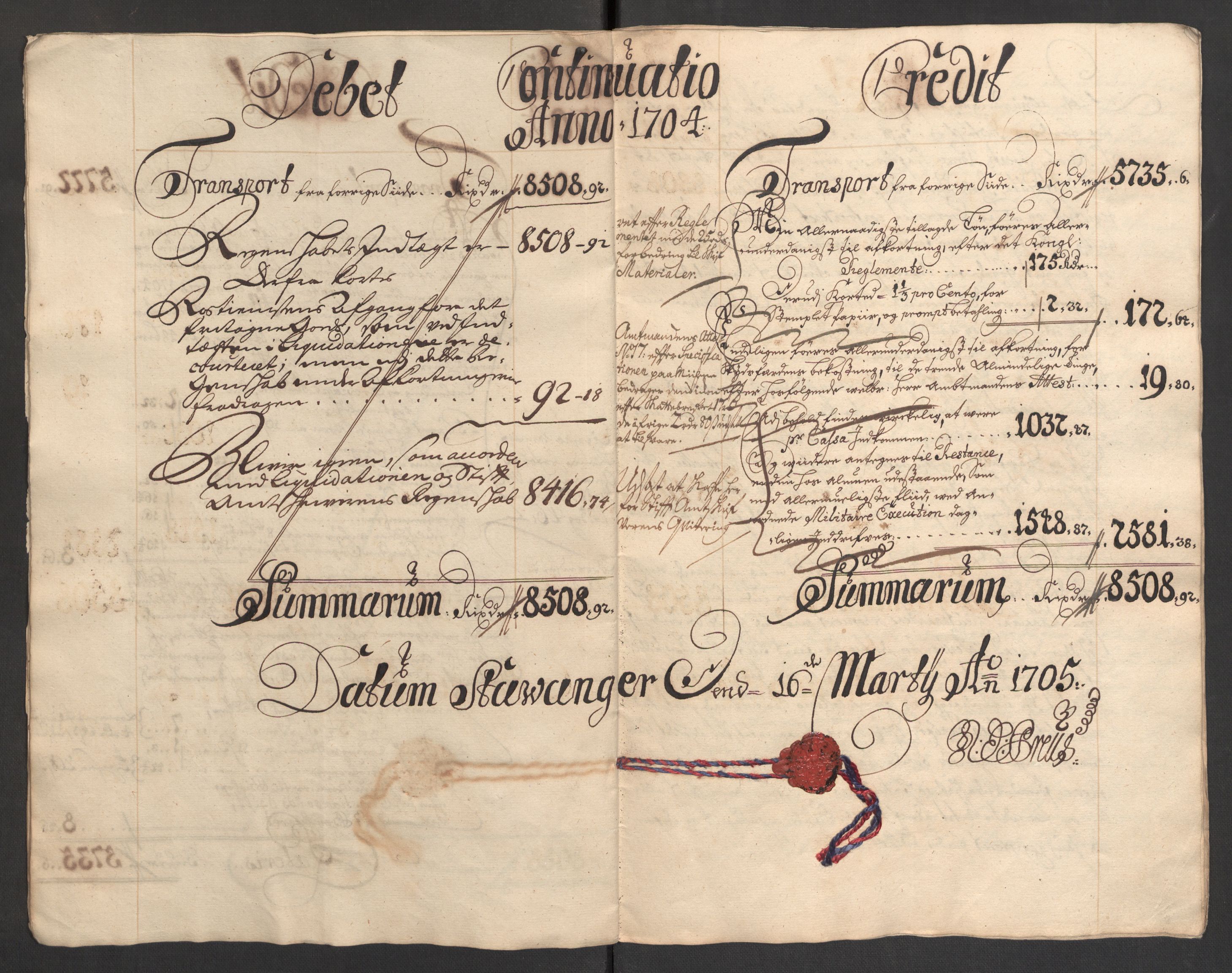 Rentekammeret inntil 1814, Reviderte regnskaper, Fogderegnskap, AV/RA-EA-4092/R46/L2732: Fogderegnskap Jæren og Dalane, 1703-1704, p. 87