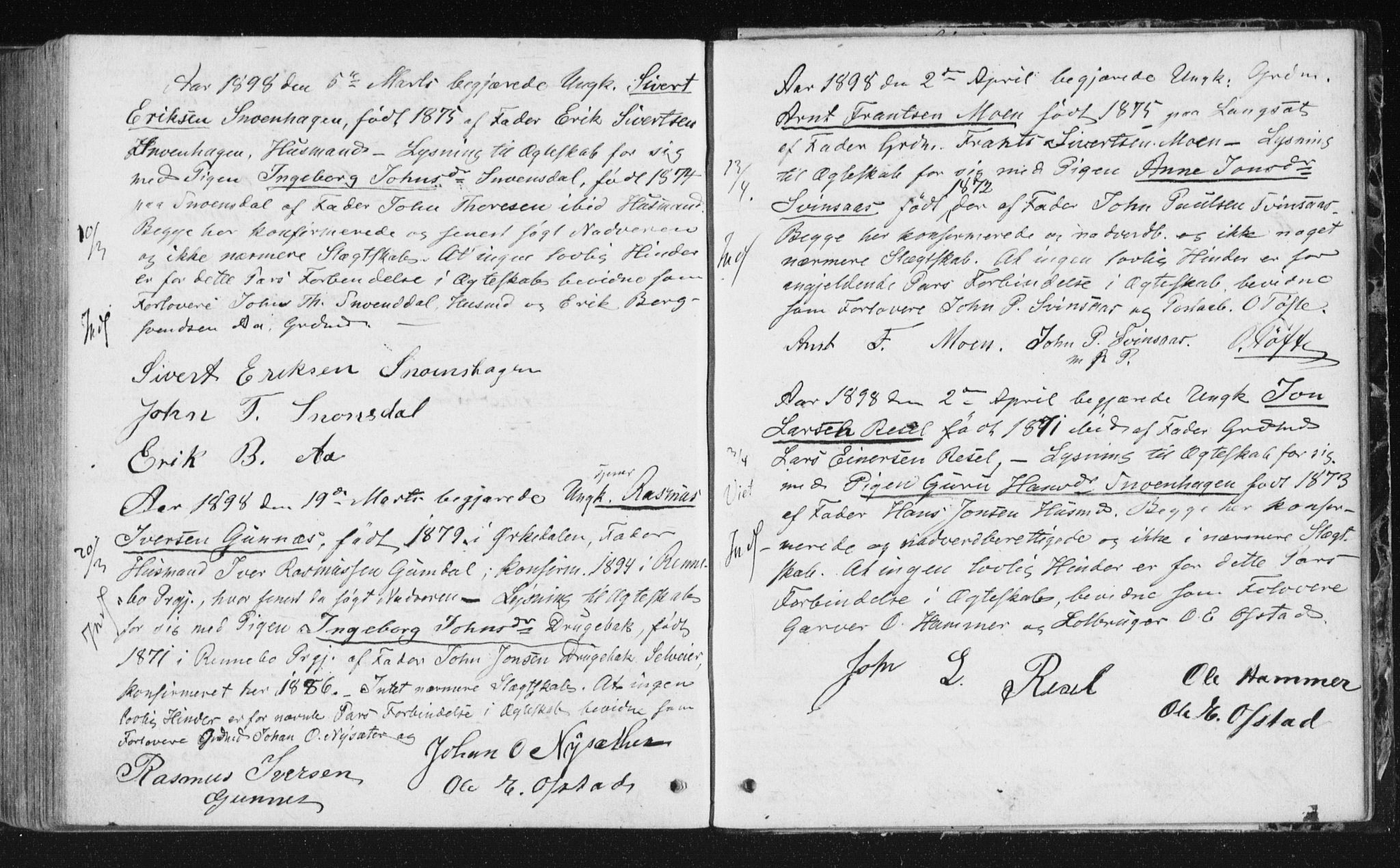 Ministerialprotokoller, klokkerbøker og fødselsregistre - Sør-Trøndelag, SAT/A-1456/672/L0859: Parish register (official) no. 672A11, 1852-1900