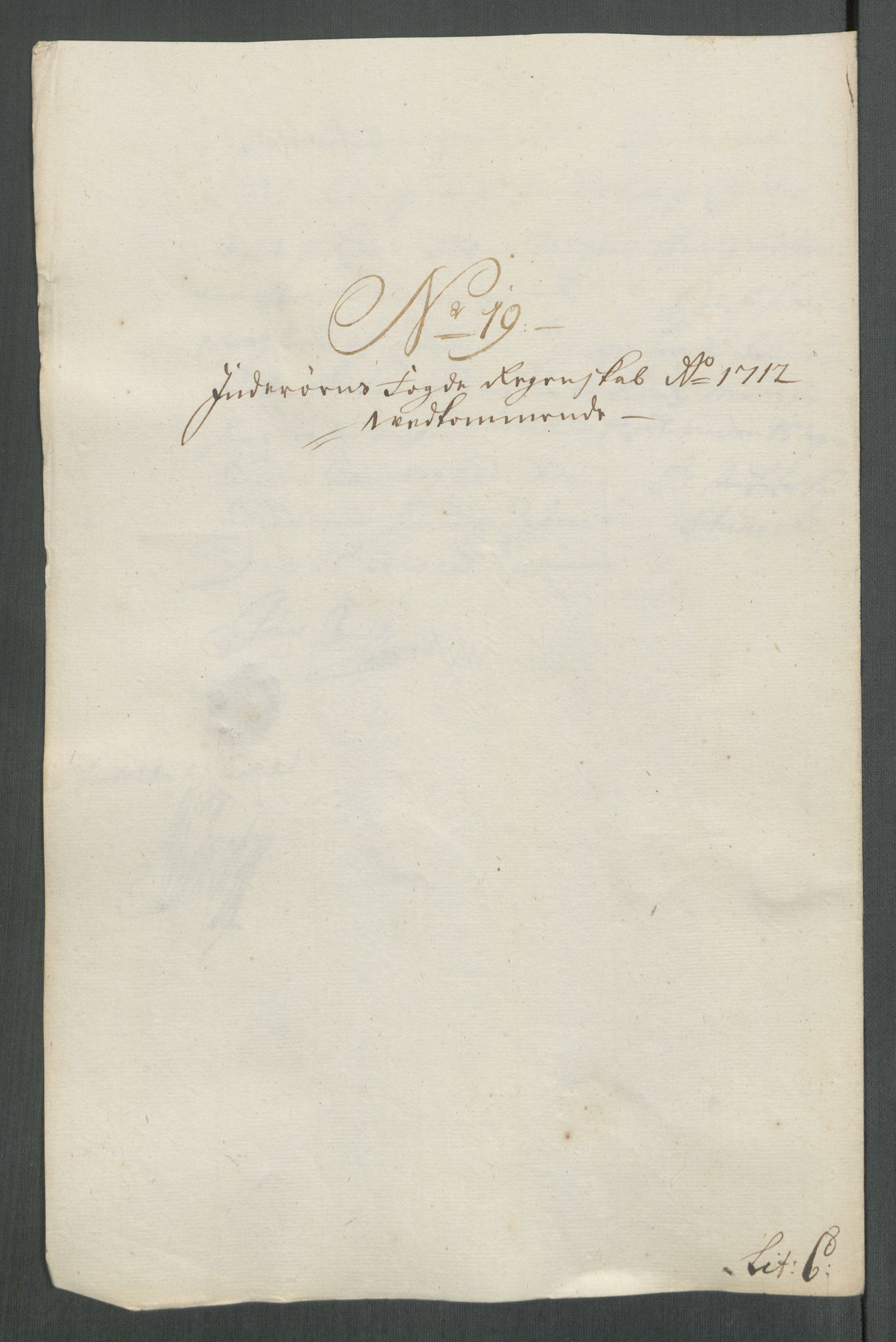 Rentekammeret inntil 1814, Reviderte regnskaper, Fogderegnskap, AV/RA-EA-4092/R63/L4320: Fogderegnskap Inderøy, 1712, p. 221