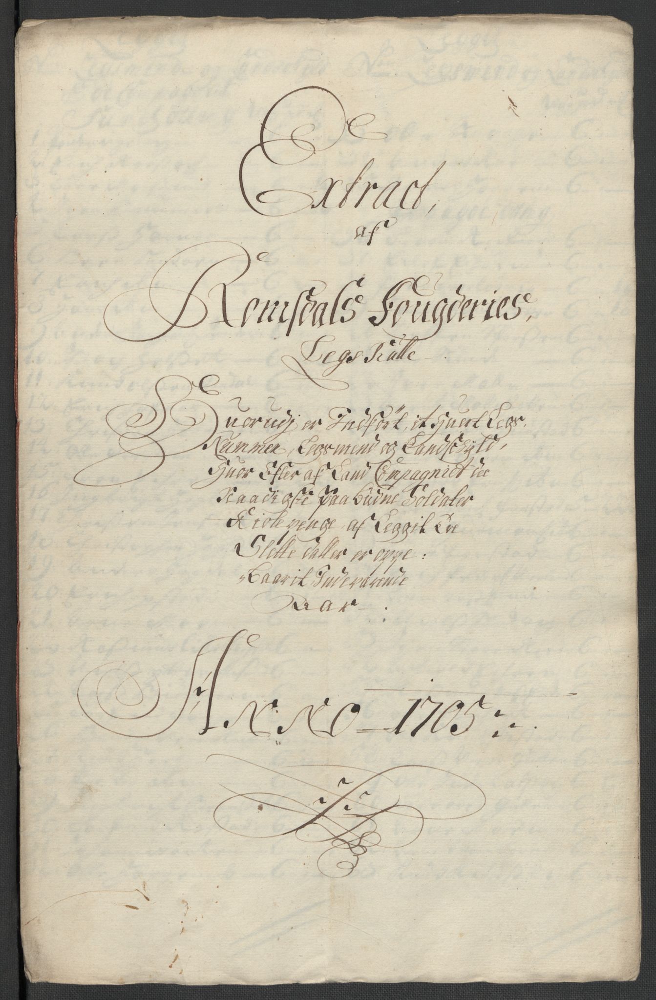 Rentekammeret inntil 1814, Reviderte regnskaper, Fogderegnskap, AV/RA-EA-4092/R55/L3656: Fogderegnskap Romsdal, 1703-1705, p. 435