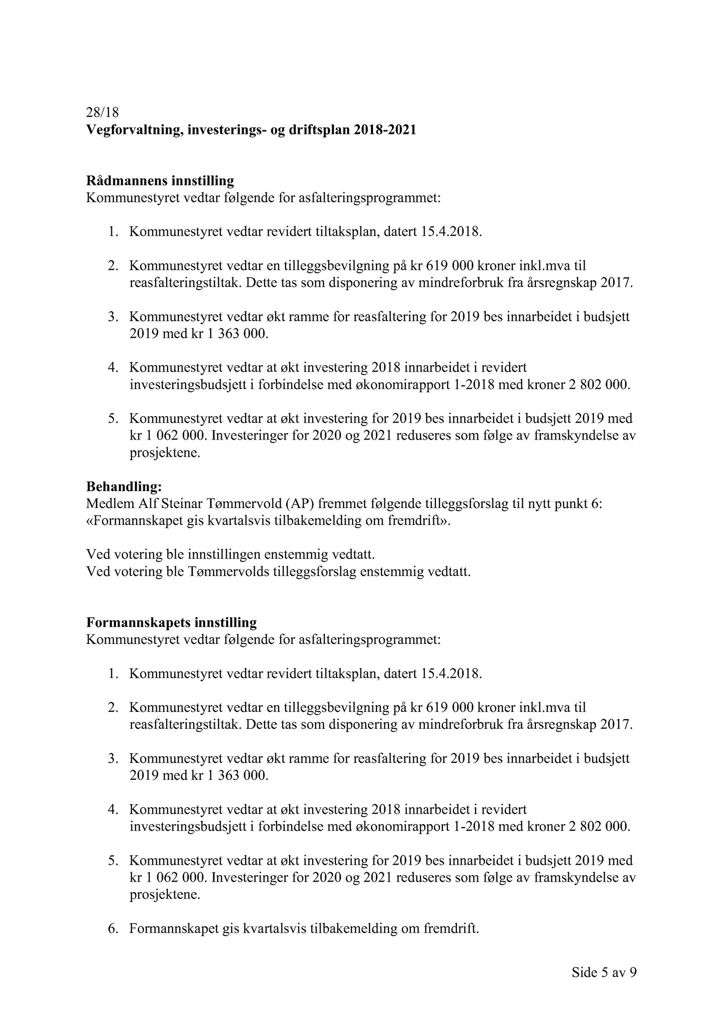 Klæbu Kommune, TRKO/KK/02-FS/L011: Formannsskapet - Møtedokumenter, 2018, p. 784