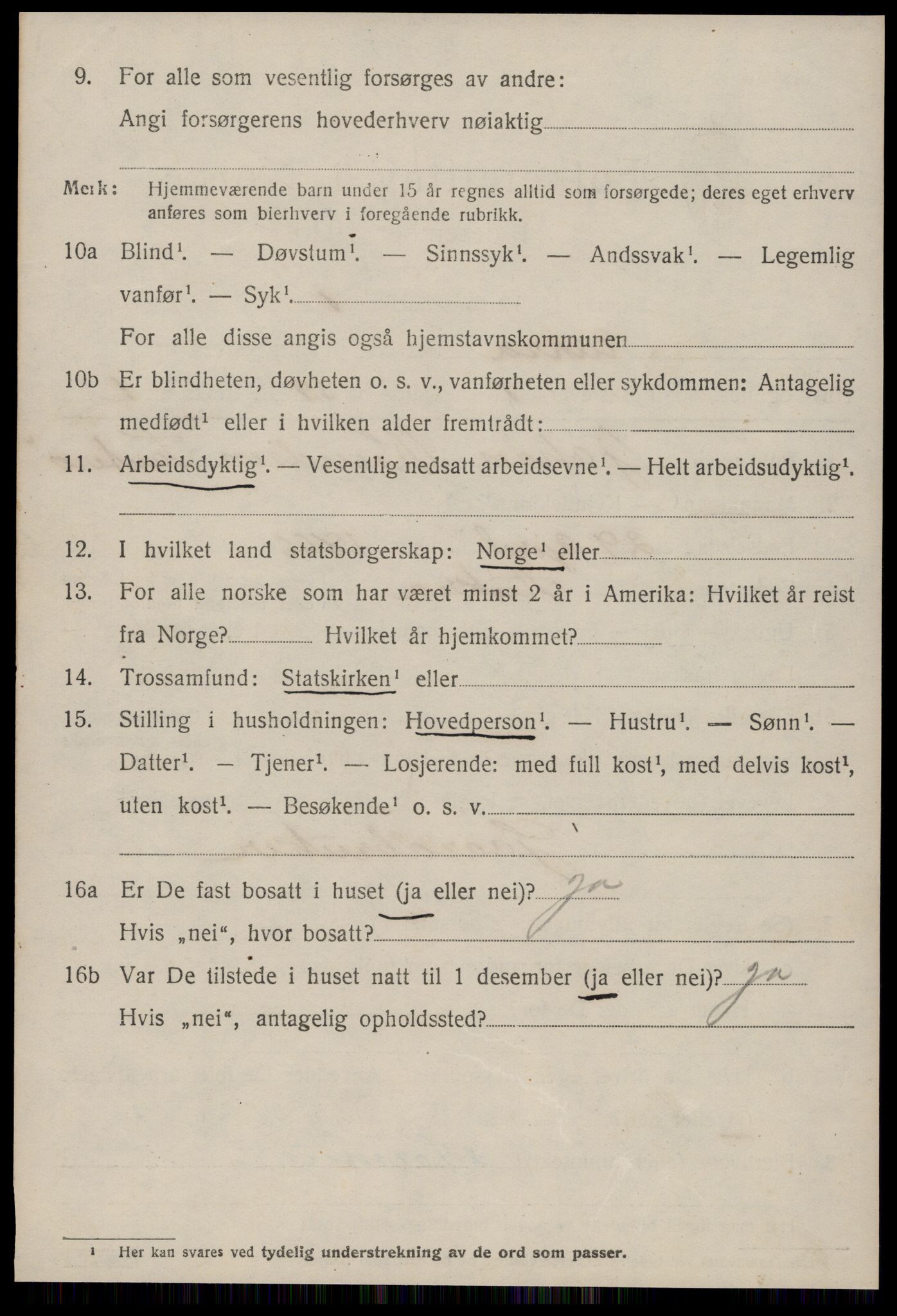 SAT, 1920 census for Aukra, 1920, p. 4470