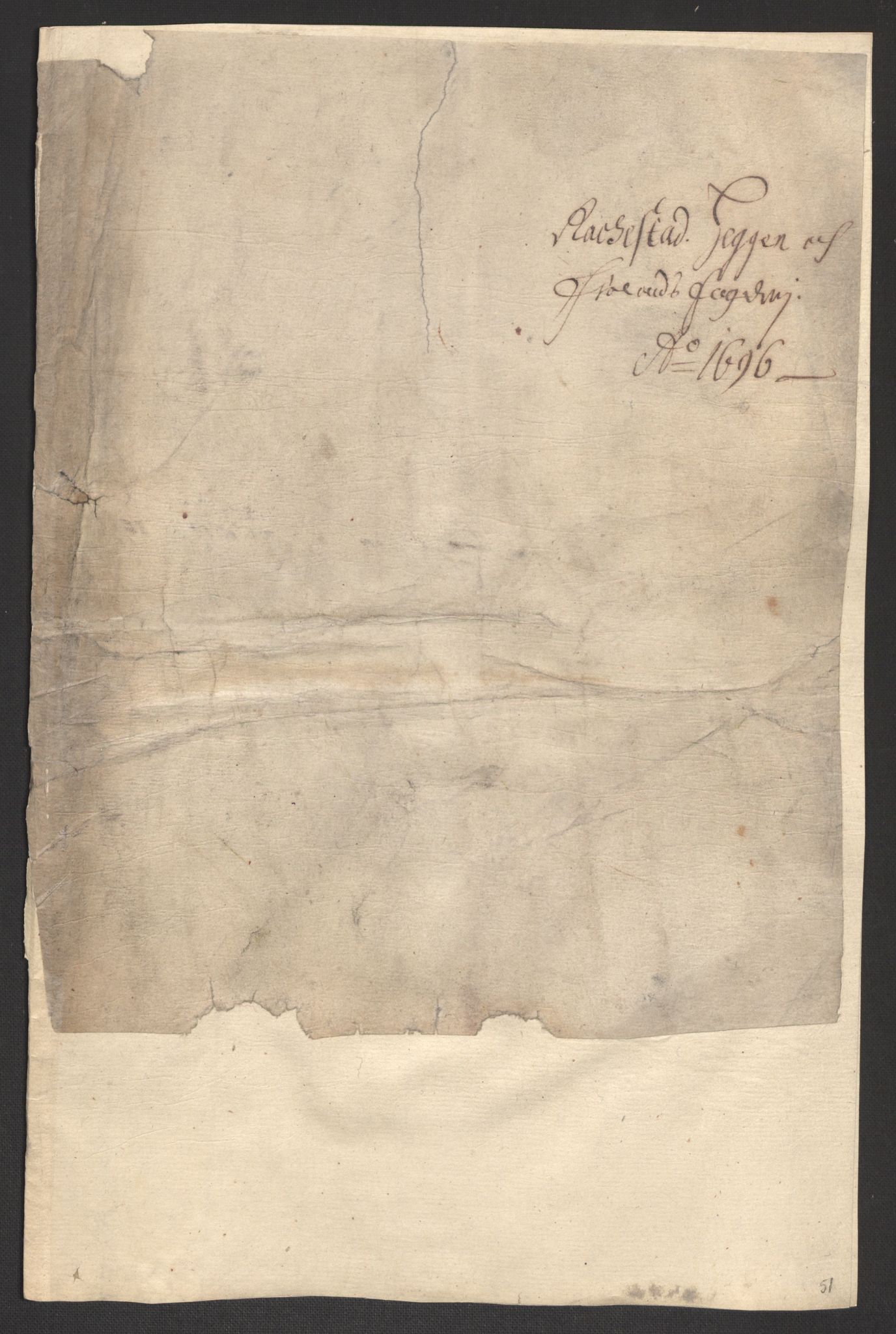 Rentekammeret inntil 1814, Reviderte regnskaper, Fogderegnskap, AV/RA-EA-4092/R07/L0286: Fogderegnskap Rakkestad, Heggen og Frøland, 1696, p. 26