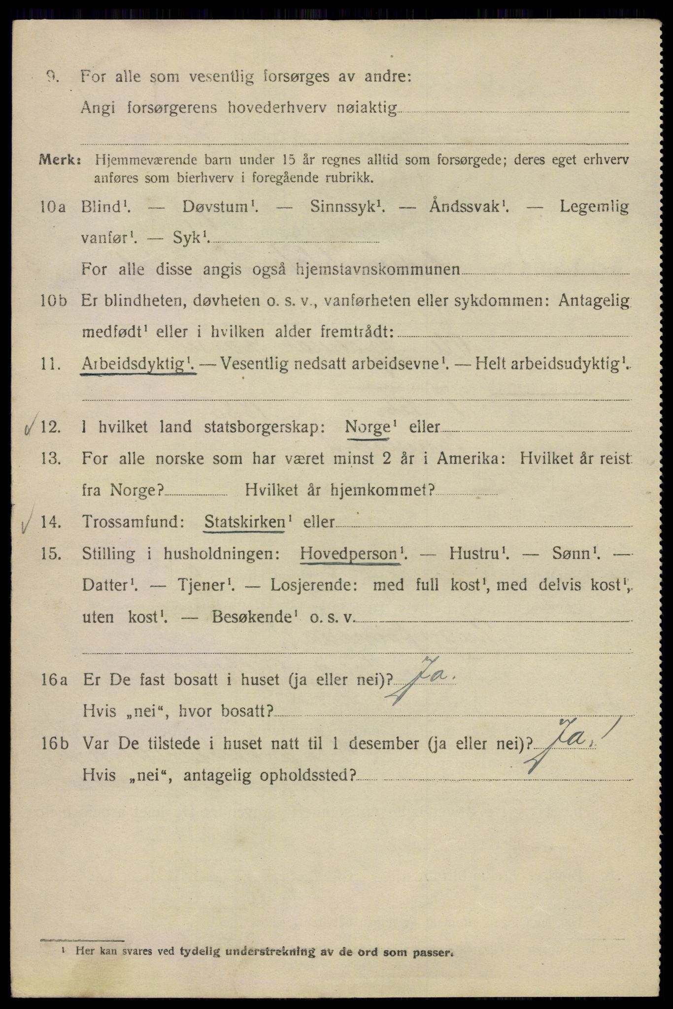 SAO, 1920 census for Kristiania, 1920, p. 410396