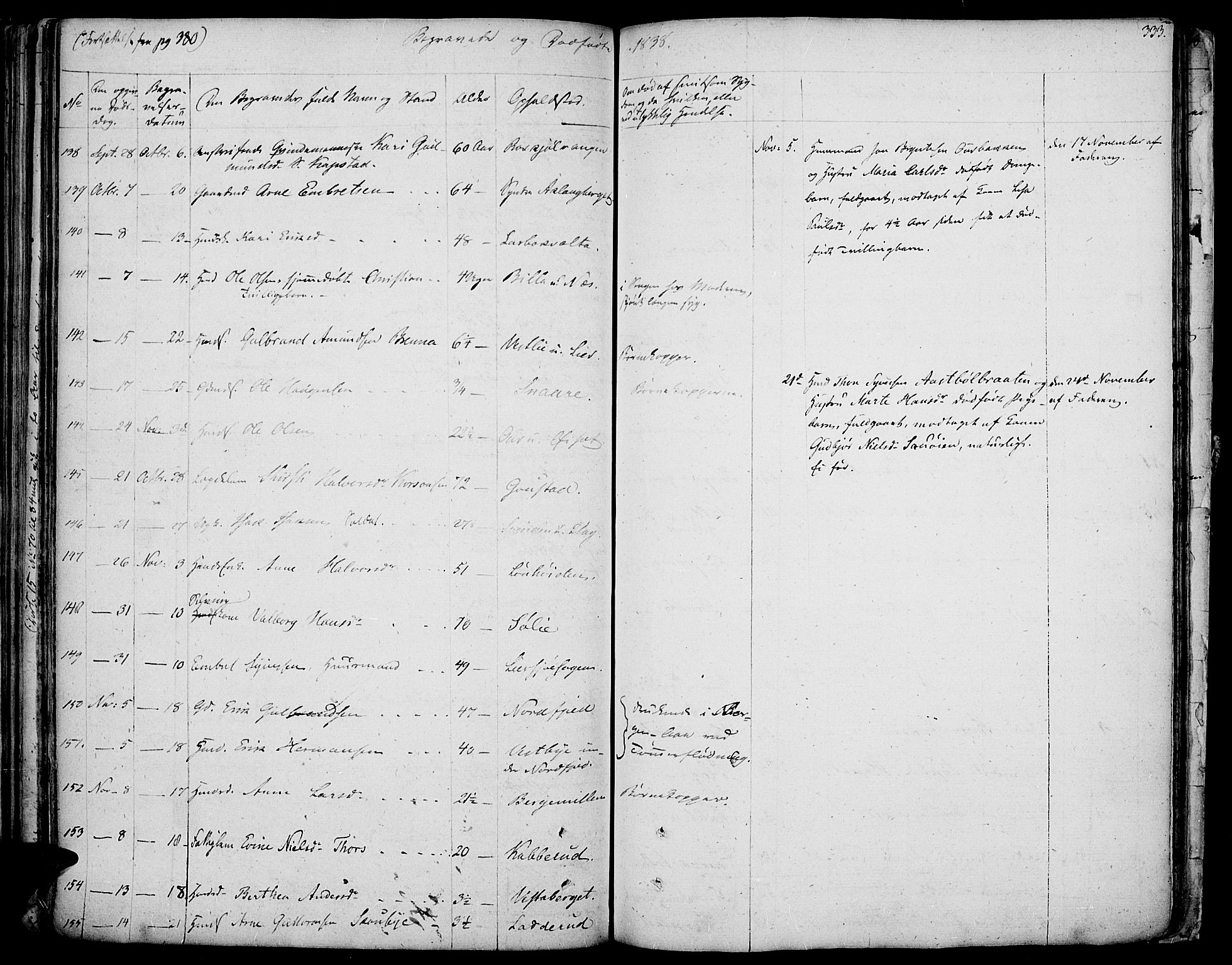 Vinger prestekontor, SAH/PREST-024/H/Ha/Haa/L0007: Parish register (official) no. 7, 1826-1839, p. 333