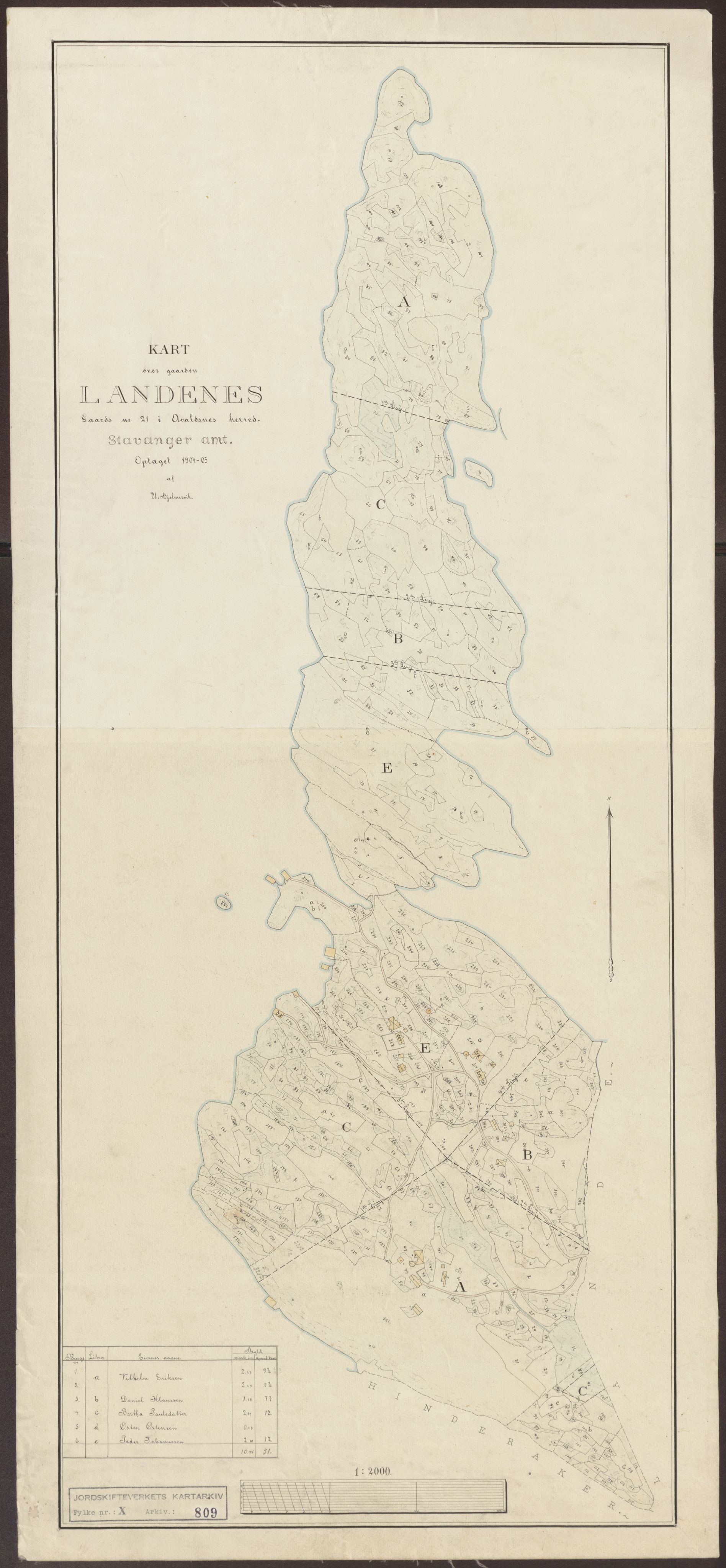 Jordskifteverkets kartarkiv, RA/S-3929/T, 1859-1988, p. 901