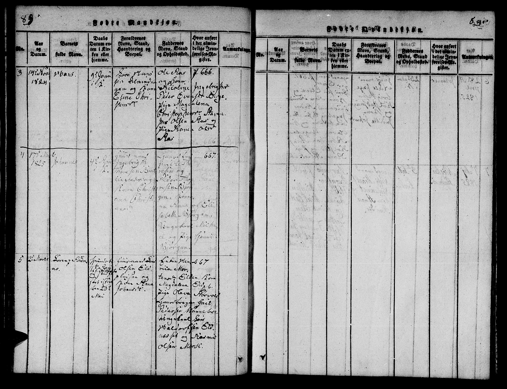 Ministerialprotokoller, klokkerbøker og fødselsregistre - Nord-Trøndelag, AV/SAT-A-1458/742/L0411: Parish register (copy) no. 742C02, 1817-1825, p. 88-89