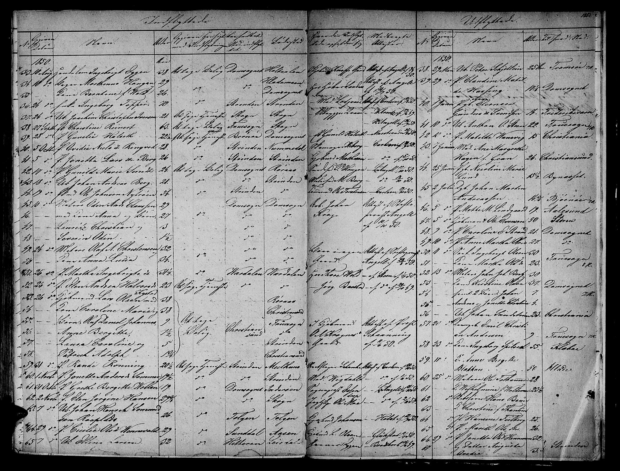 Ministerialprotokoller, klokkerbøker og fødselsregistre - Sør-Trøndelag, SAT/A-1456/604/L0182: Parish register (official) no. 604A03, 1818-1850, p. 185c