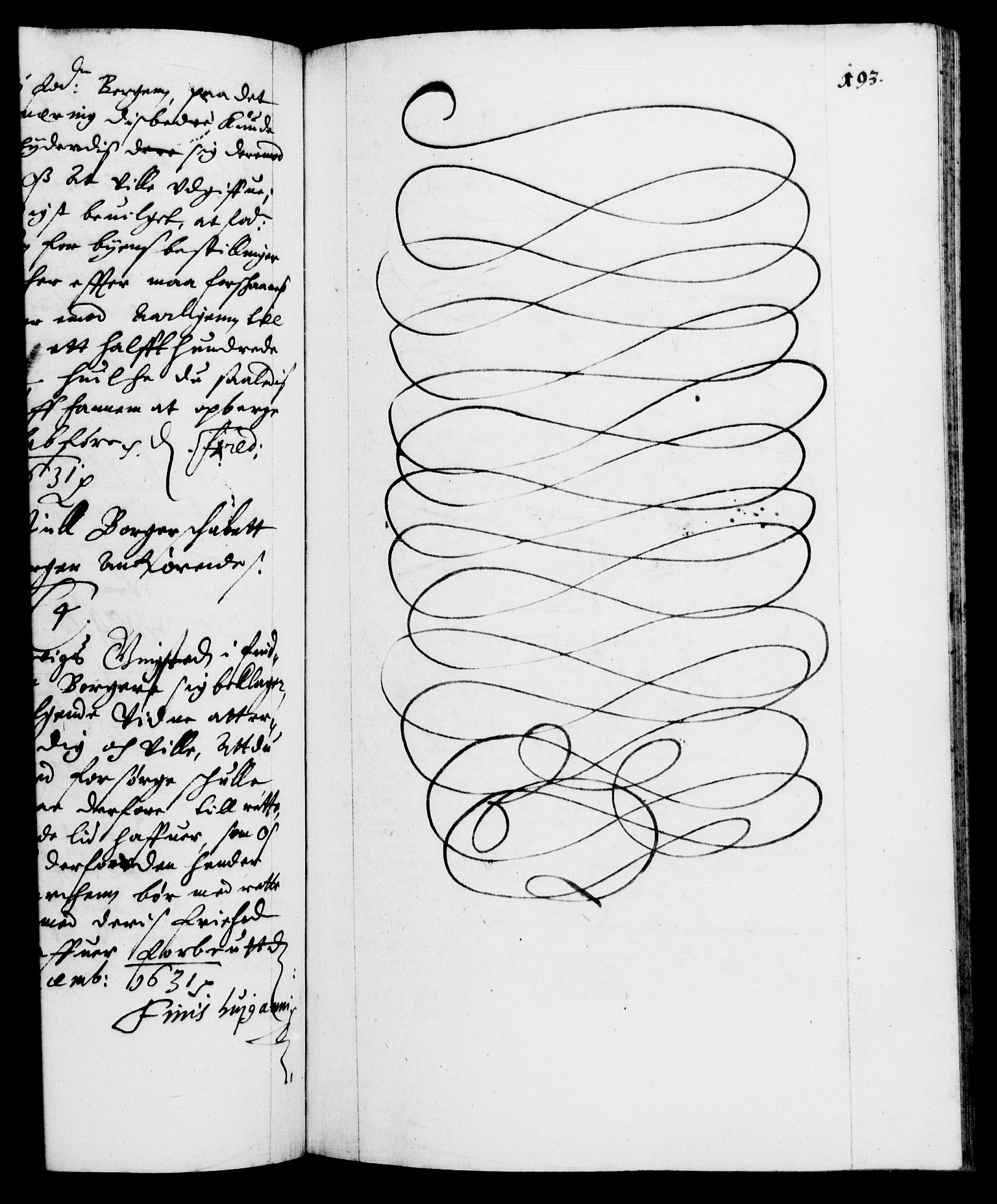 Danske Kanselli 1572-1799, RA/EA-3023/F/Fc/Fca/Fcab/L0005: Norske tegnelser (mikrofilm), 1628-1633, p. 193a