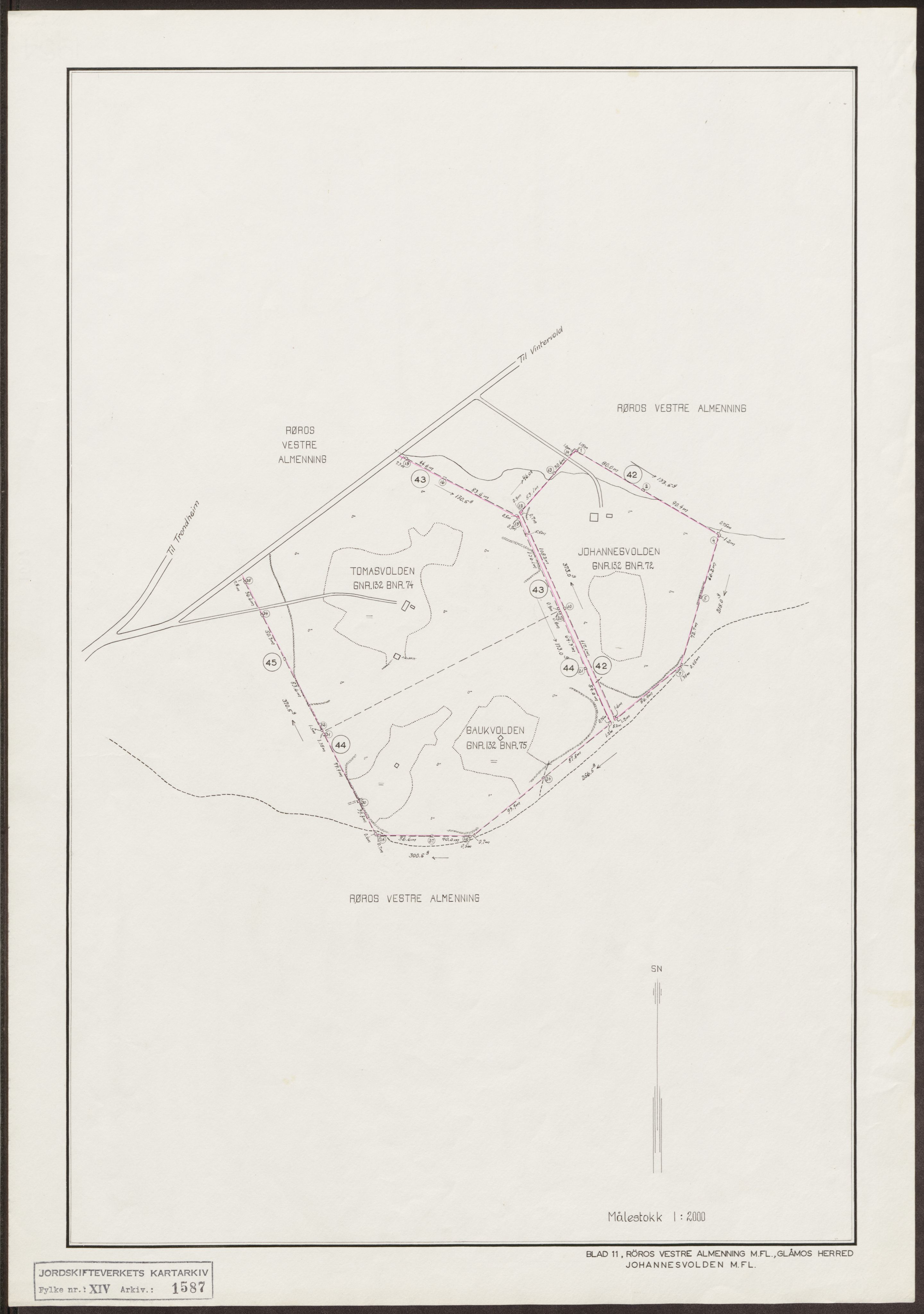 Jordskifteverkets kartarkiv, AV/RA-S-3929/T, 1859-1988, p. 2427