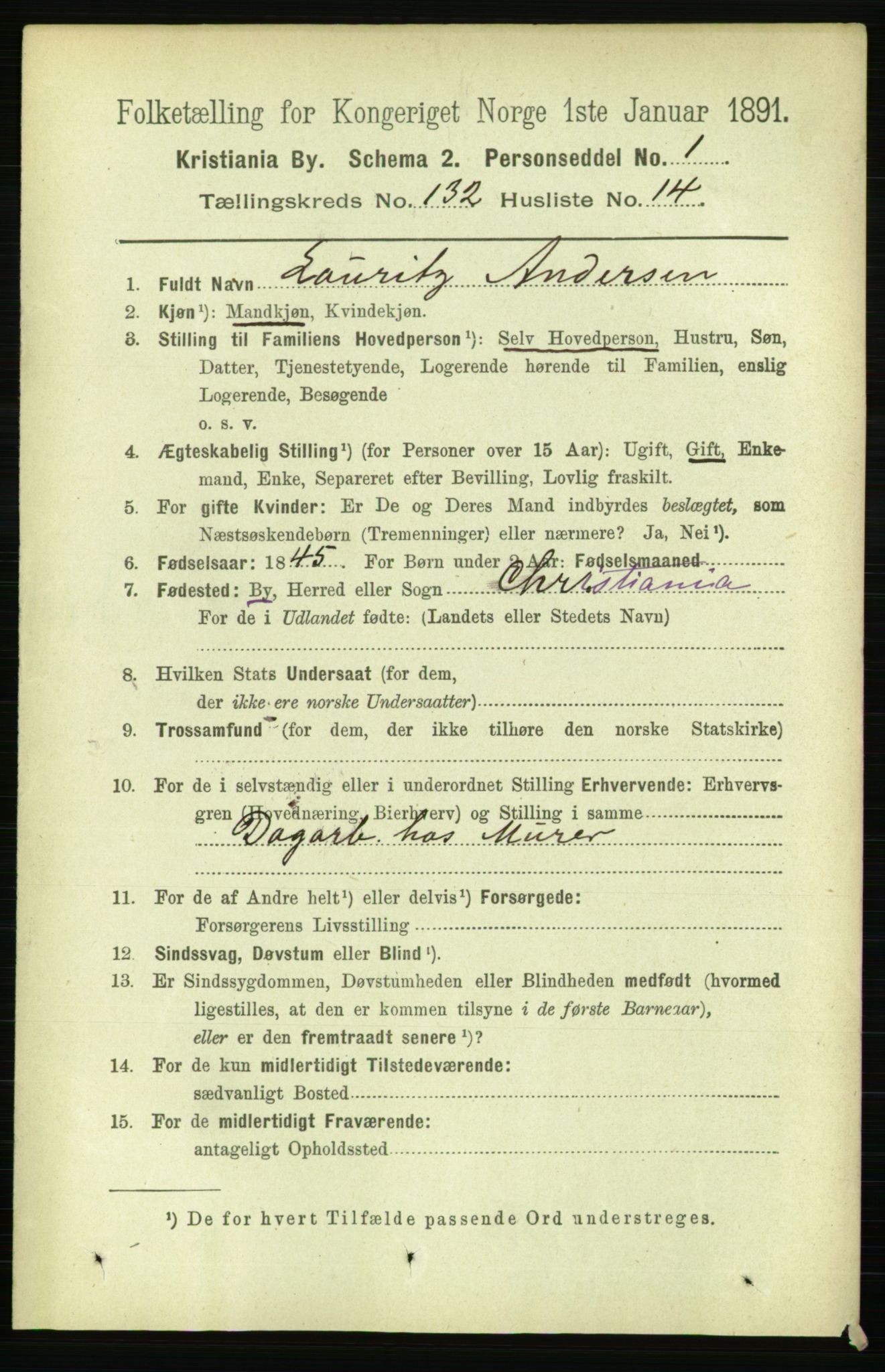 RA, 1891 census for 0301 Kristiania, 1891, p. 71683