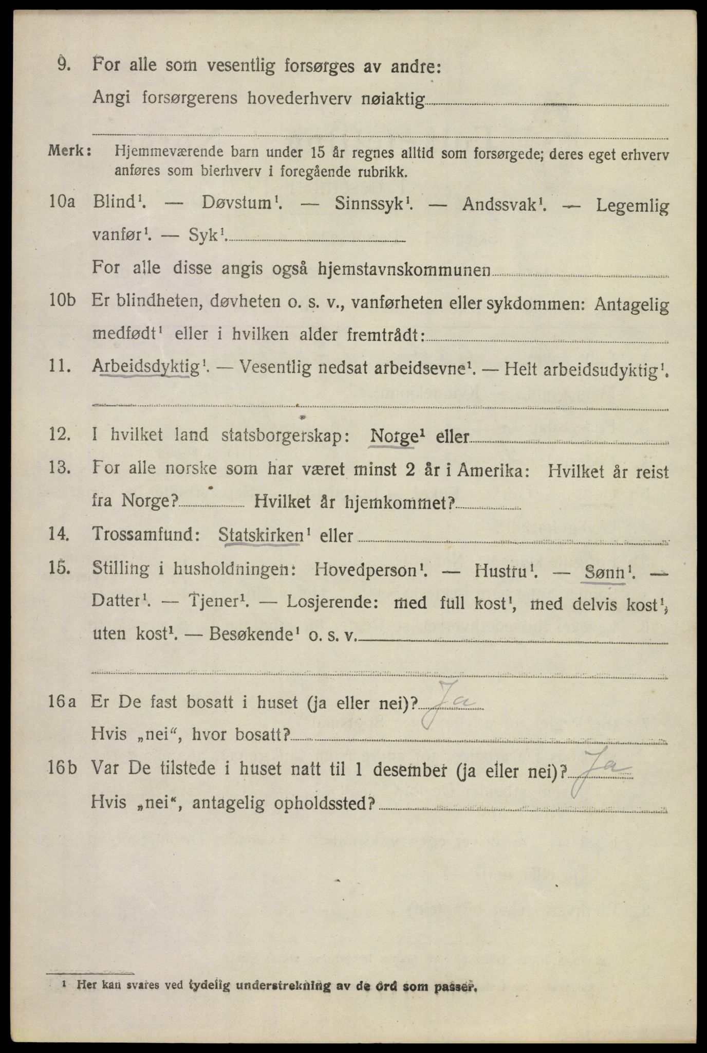 SAKO, 1920 census for Modum, 1920, p. 22112