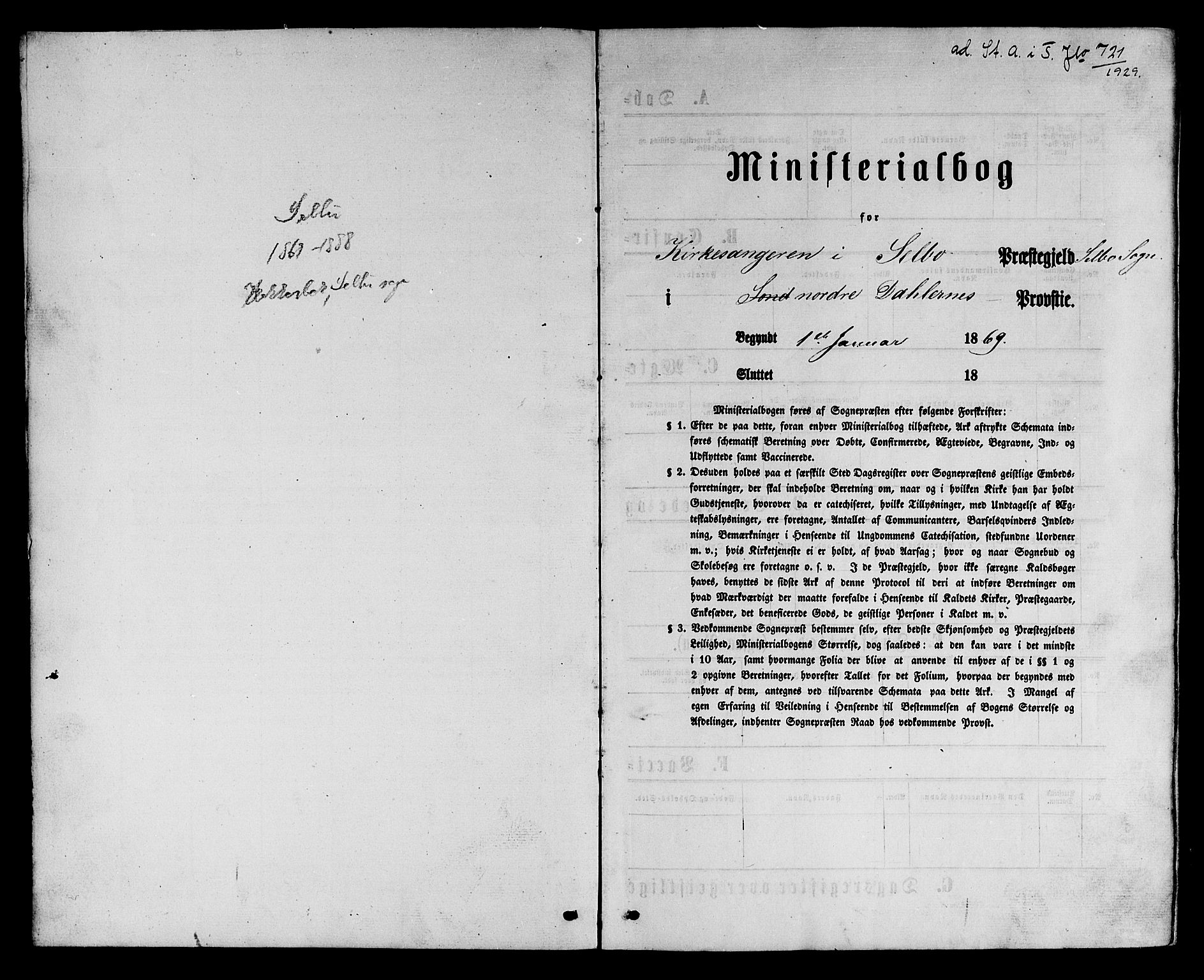 Ministerialprotokoller, klokkerbøker og fødselsregistre - Sør-Trøndelag, SAT/A-1456/695/L1156: Parish register (copy) no. 695C07, 1869-1888