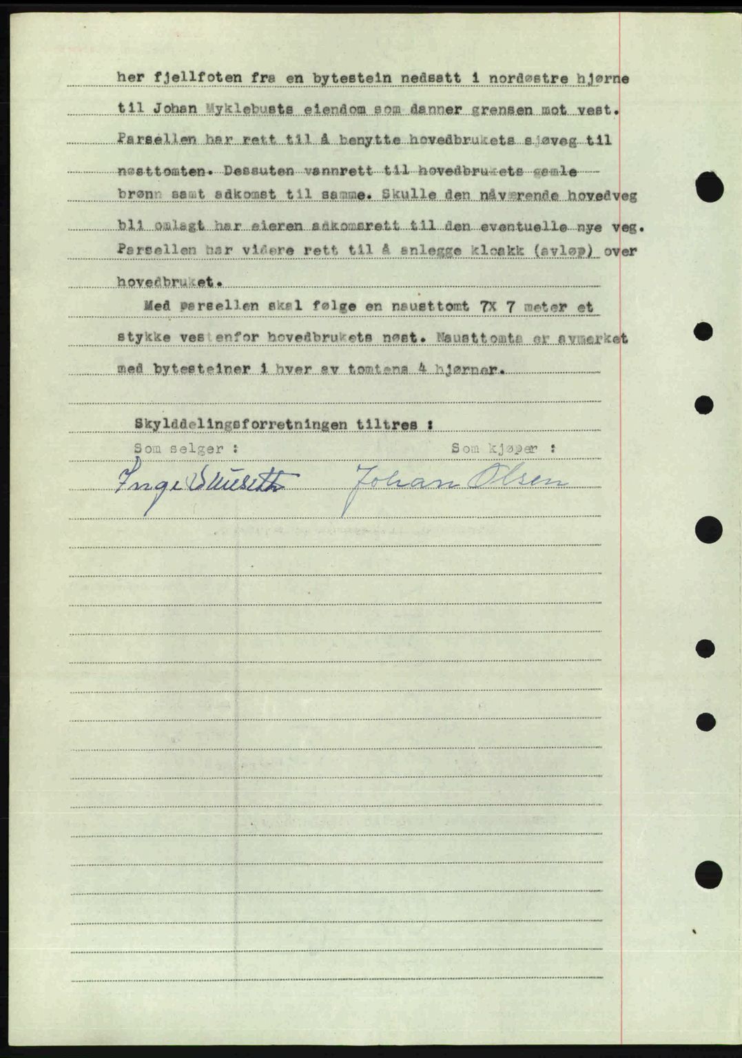 Nordre Sunnmøre sorenskriveri, AV/SAT-A-0006/1/2/2C/2Ca: Mortgage book no. A28, 1948-1948, Diary no: : 1206/1948