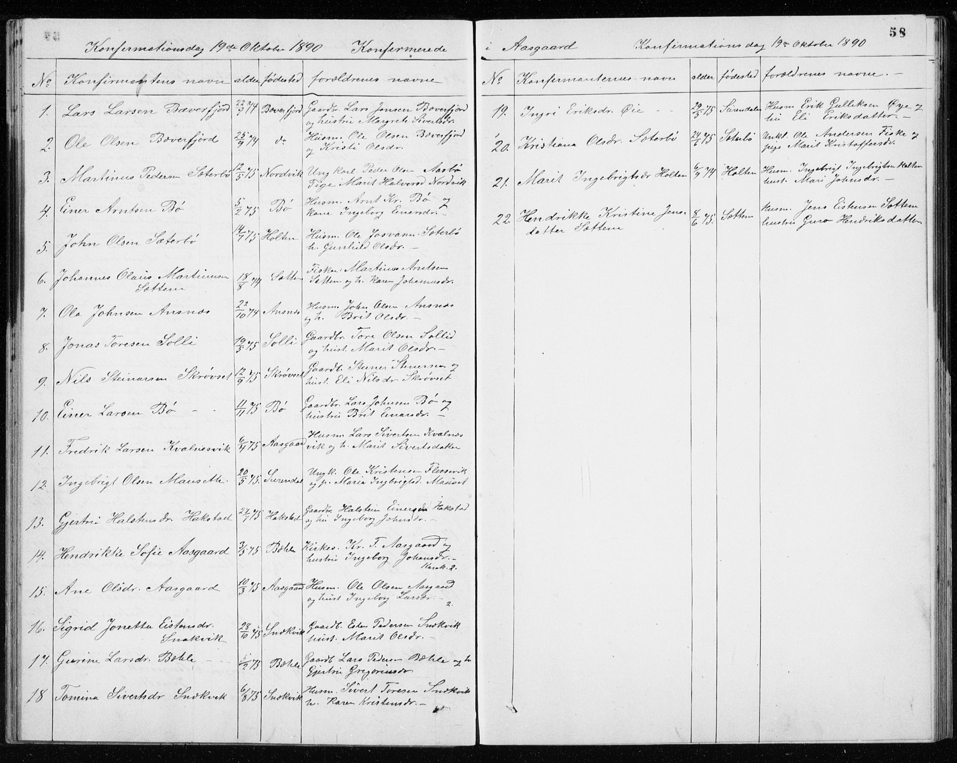 Ministerialprotokoller, klokkerbøker og fødselsregistre - Møre og Romsdal, AV/SAT-A-1454/594/L1035: Parish register (official) no. 594A01, 1879-1933, p. 58