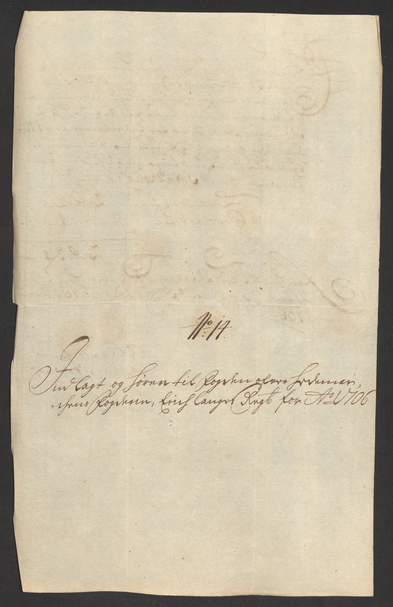 Rentekammeret inntil 1814, Reviderte regnskaper, Fogderegnskap, AV/RA-EA-4092/R16/L1043: Fogderegnskap Hedmark, 1706-1707, p. 272